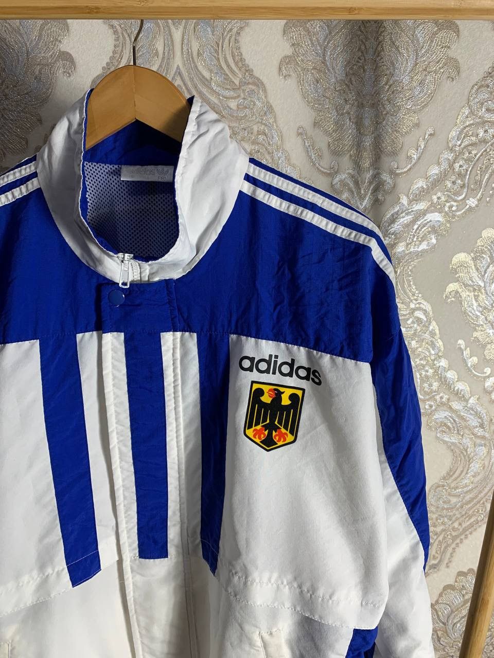 Adidas × Vintage VERY RARE ADIDAS GERMANY LIGHT JACKET SOCCER JERSEY Y2K 90s Size US M / EU 48-50 / 2 - 2 Thumbnail
