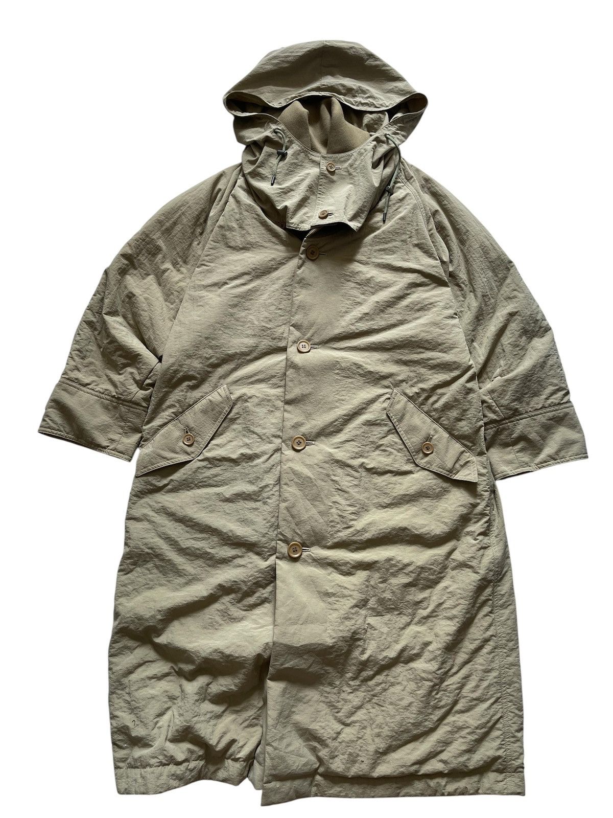 Issey Miyake Rare Plantation Issey Miyake Reversible Long Jacket Size US XL / EU 56 / 4 - 17 Thumbnail