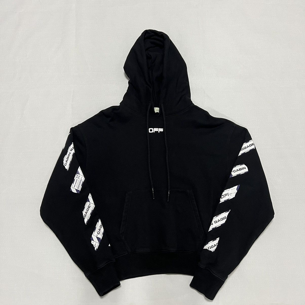 Off White OFF WHITE SS20 TAPE HOODIE Grailed