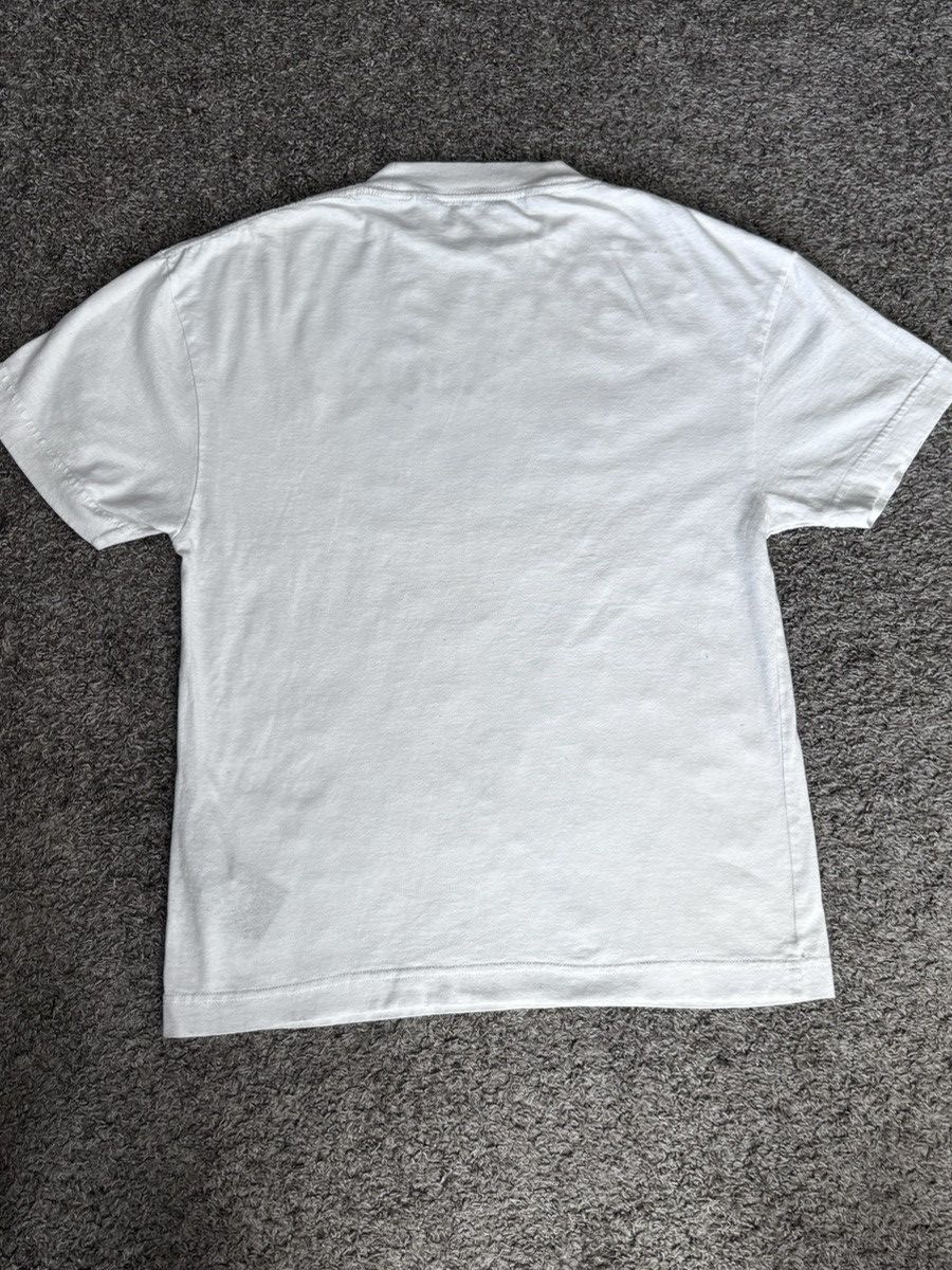 Palm Angels White & Red Sprayed Logo 'Tokyo' T-Shirt Size XXS / US 00 / IT 34 - 3 Thumbnail