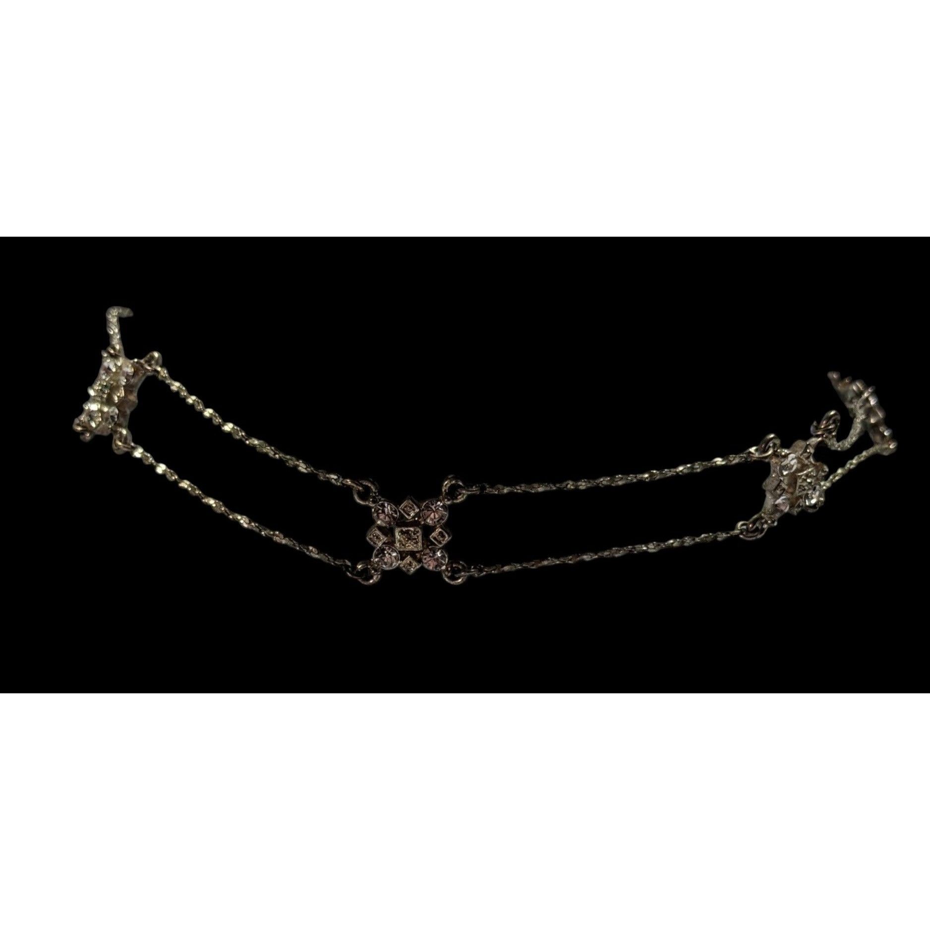 Other Icing Y2K Industrial Glam Rhinestone Choker Necklace Size ONE SIZE - 3 Thumbnail
