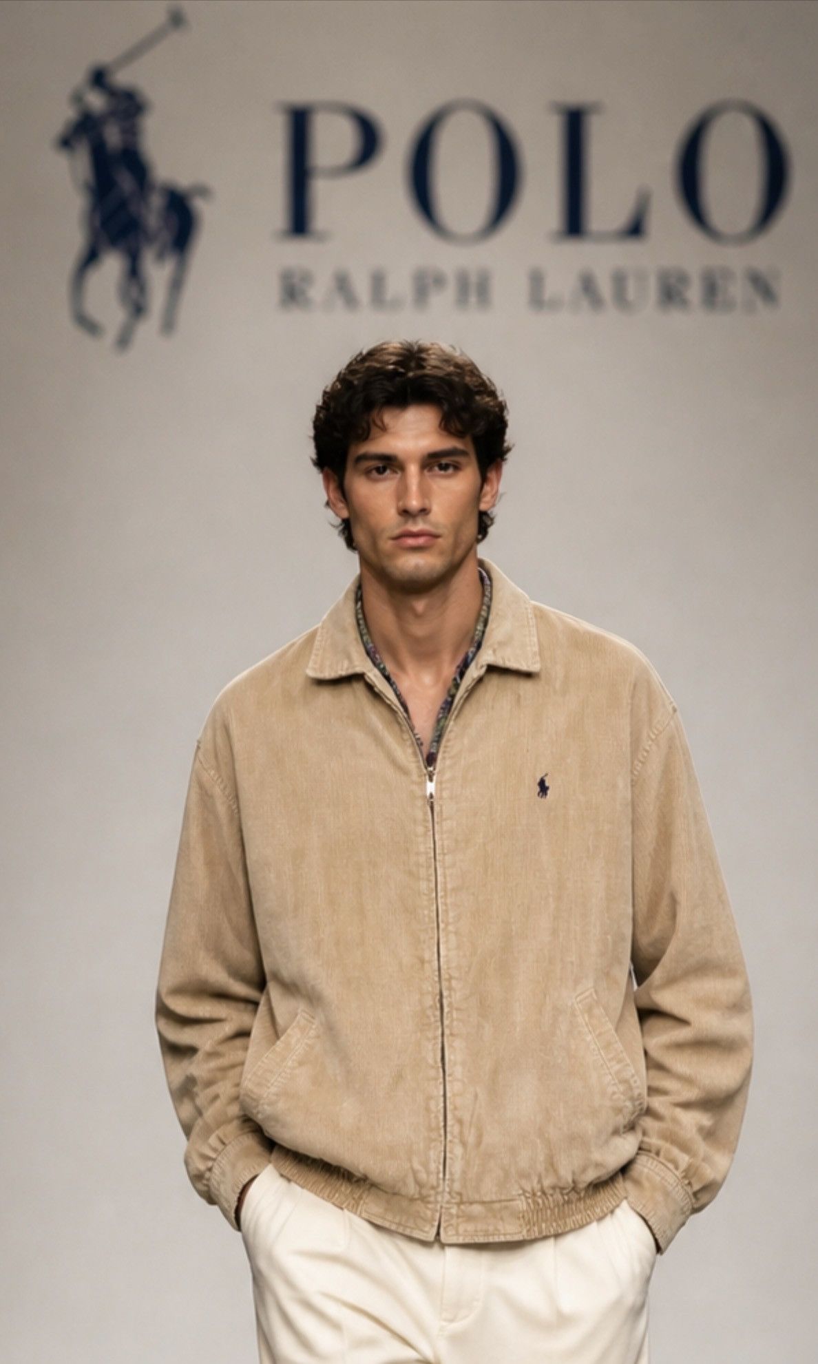 Polo Ralph Lauren Polo ralph Lauren corduroy jacket size L 52it cotton beige Size US L / EU 52-54 / 3 - 1 Thumbnail