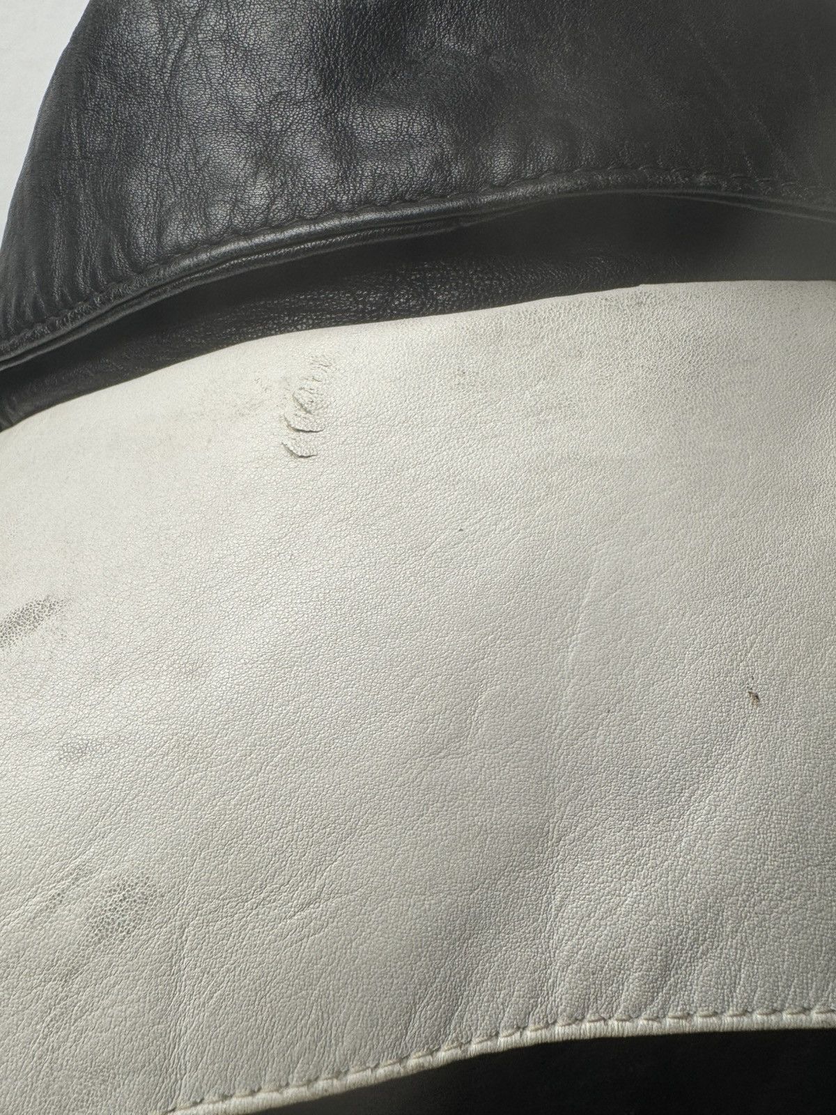 Vintage Vintage USA Leather Racing Jacket Black White Size XXL Size US XXL / EU 58 / 5 - 7 Thumbnail