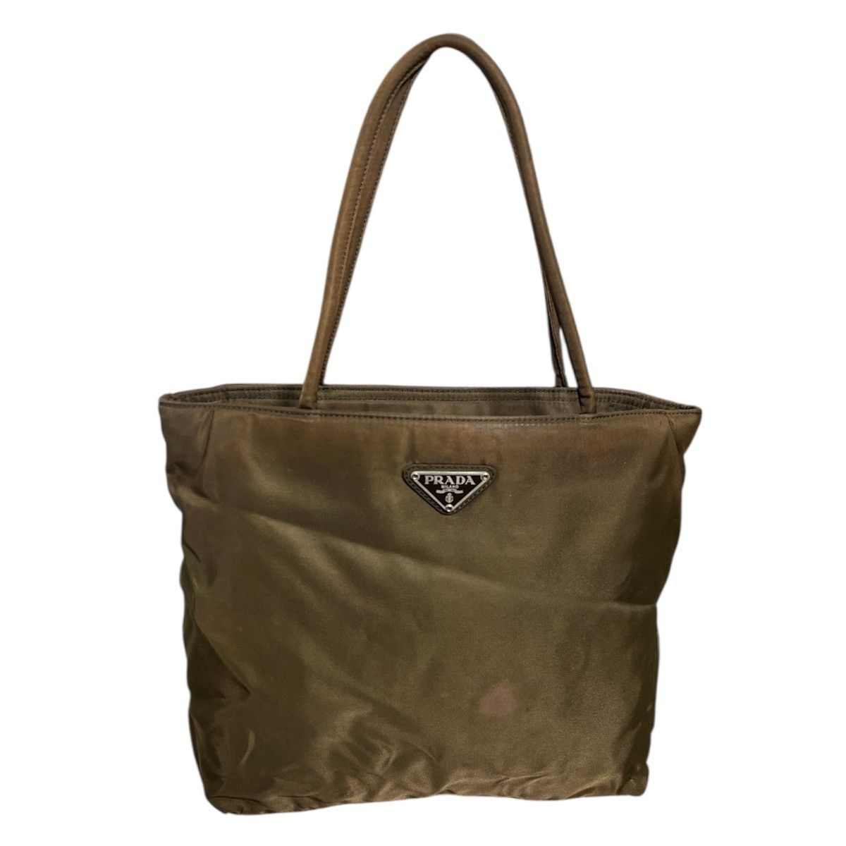 Prada vintage brown prada nylon bag Size ONE SIZE - 1 Thumbnail