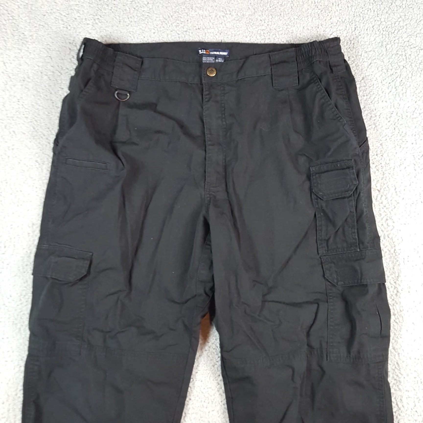 Vintage VINTAGE 5.11 Tactical Black Ripstop Cargo Pockets Tactical Men's Size 40x32 Utility Work Pants Stretch Cargo Pants Mens Size US 40 / EU 56 - 2 Thumbnail