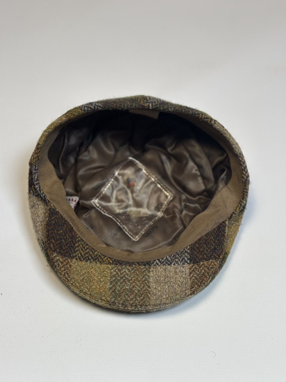 Harris Tweed Harris Tweed Wool Flat Patch Cap 7size 57cm Medium size Size ONE SIZE - 7 Thumbnail