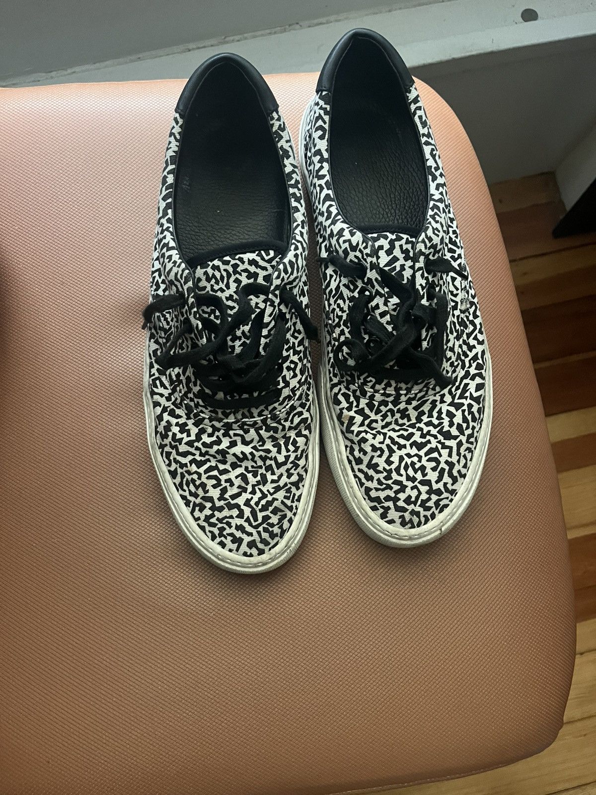 Saint laurent canvas sneakers