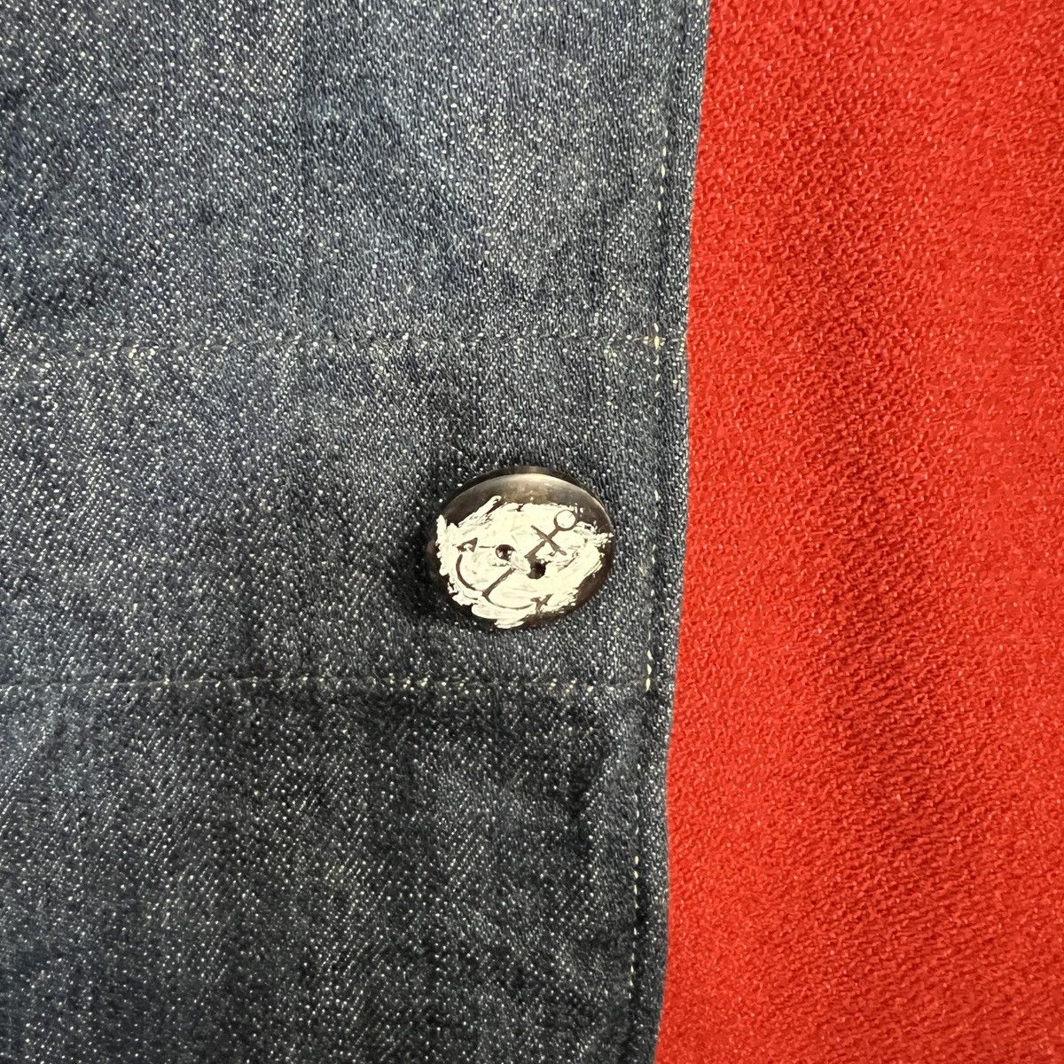 Kapital 🔥 Super Rare Archives Vintage Kapital Navy Denim Cpo Jacket Size US XL / EU 56 / 4 - 15 Thumbnail