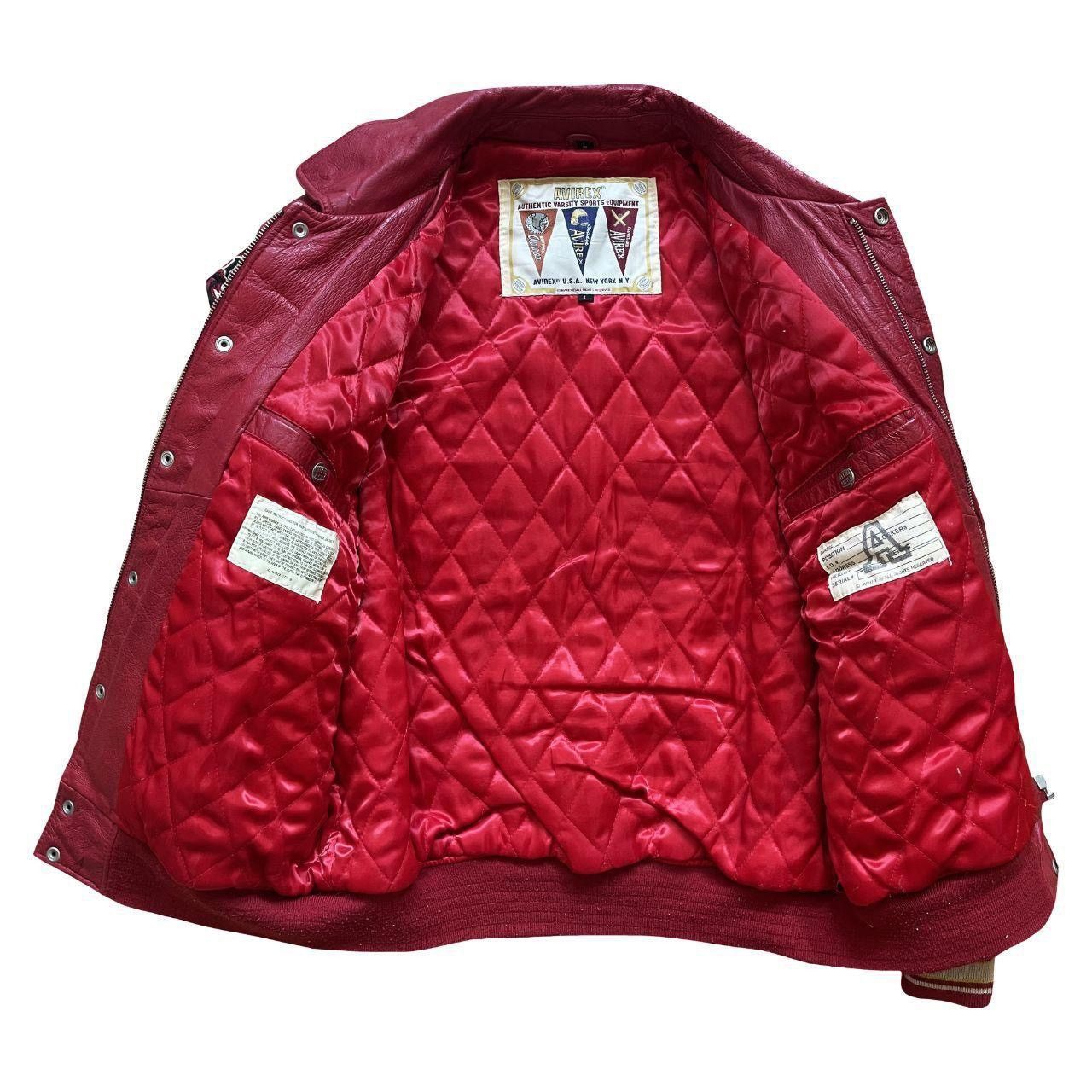 Avirex Avirex Lions Leather Varsity Jacket Size US L / EU 52-54 / 3 - 8 Thumbnail