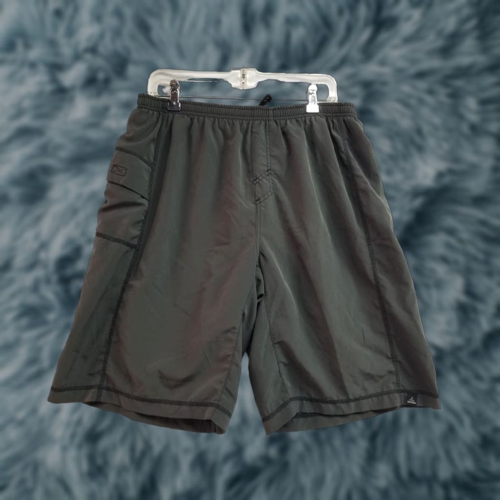 Prana Prana Mens Large Black Stretch Waistband Shorts Size US 33 - 1 Thumbnail