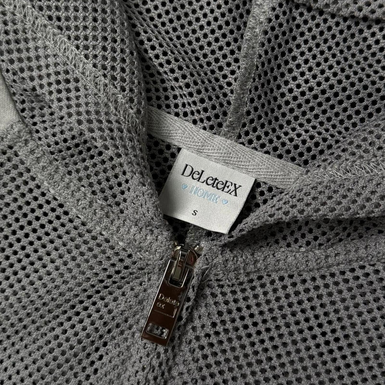 Japanese Brand Mesh Zip-Up Hoodie Y2K Grunge Vibe Size S Size S / US 4 / IT 40 - 8 Thumbnail