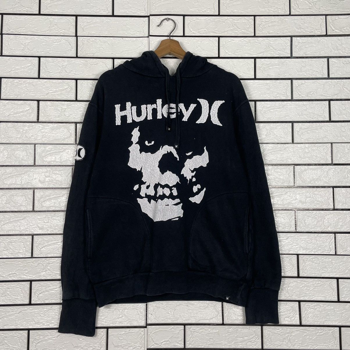 Hurley Hurley Big Logo Pullover Black Hoodie Size US M / EU 48-50 / 2 - 9 Thumbnail