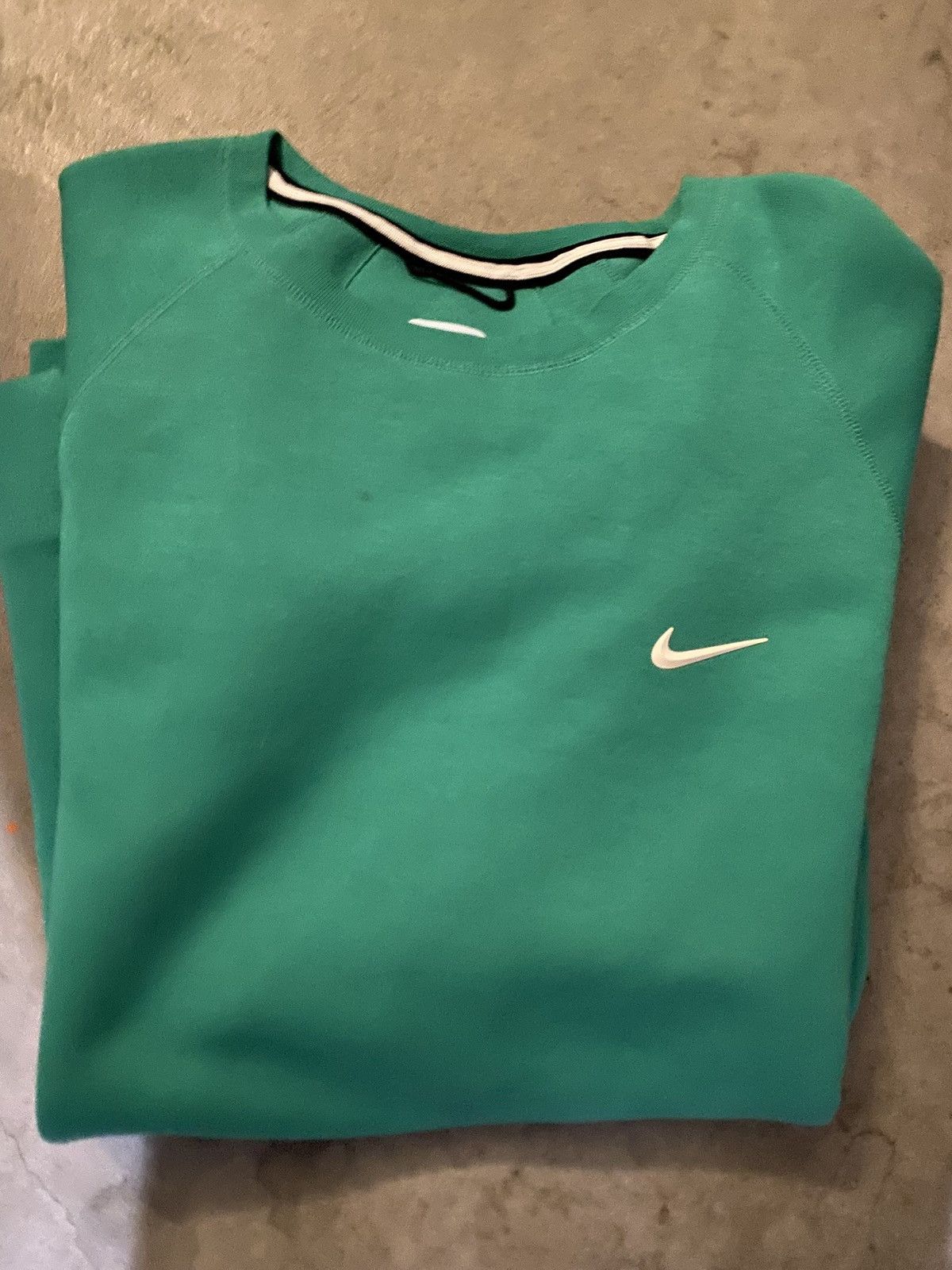 NOCTA × Nike Drake Nike x NOCTA Tech Fleece Crew Stadium Green/Sail Size US XL / EU 56 / 4 - 1 Thumbnail