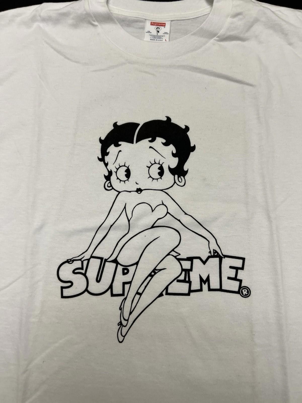 Supreme SS16 SUPREME Berry Boop Tee White L Large Size US L / EU 52-54 / 3 - 3 Thumbnail