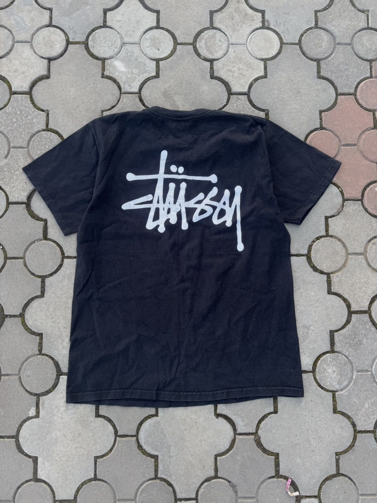 Stussy Vintage Stussy Big Logo Tee Shirt Size US M / EU 48-50 / 2 - 1 Thumbnail