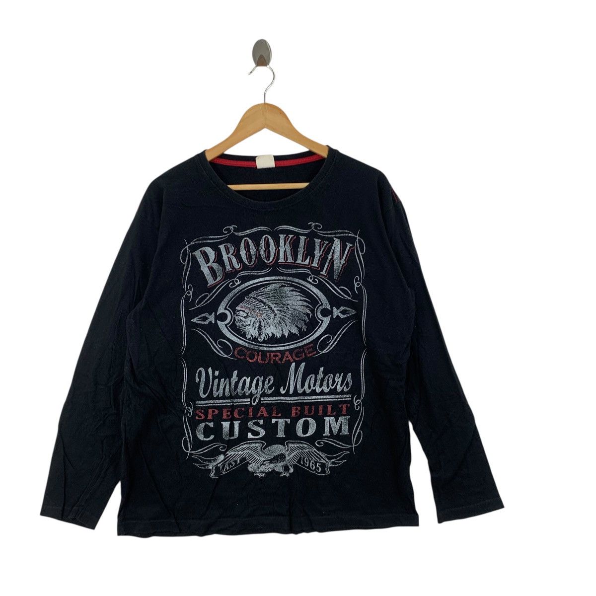 Other BROOKLYN MOTORS CUSTOM Special Built Tee Shirt Top Chopper Size US XXL / EU 58 / 5 - 4 Thumbnail