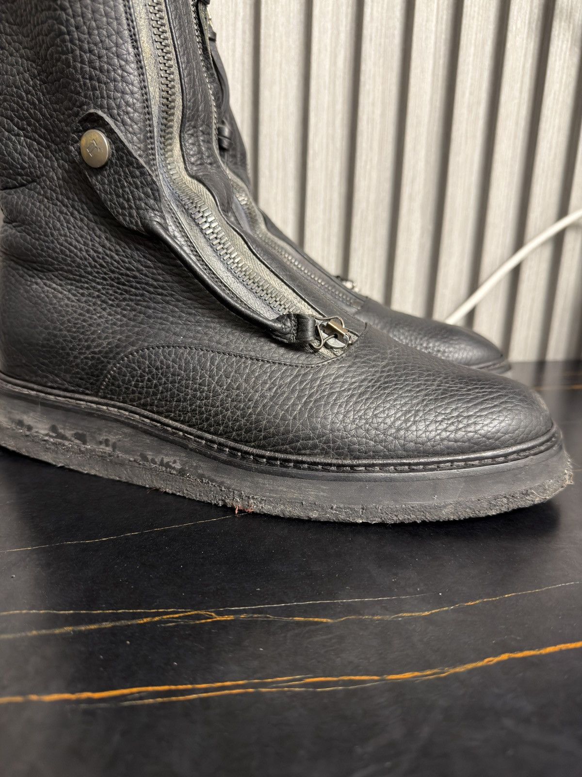 Balenciaga 🕷️Front double zip boots Size US 9 / EU 42 - 4 Thumbnail