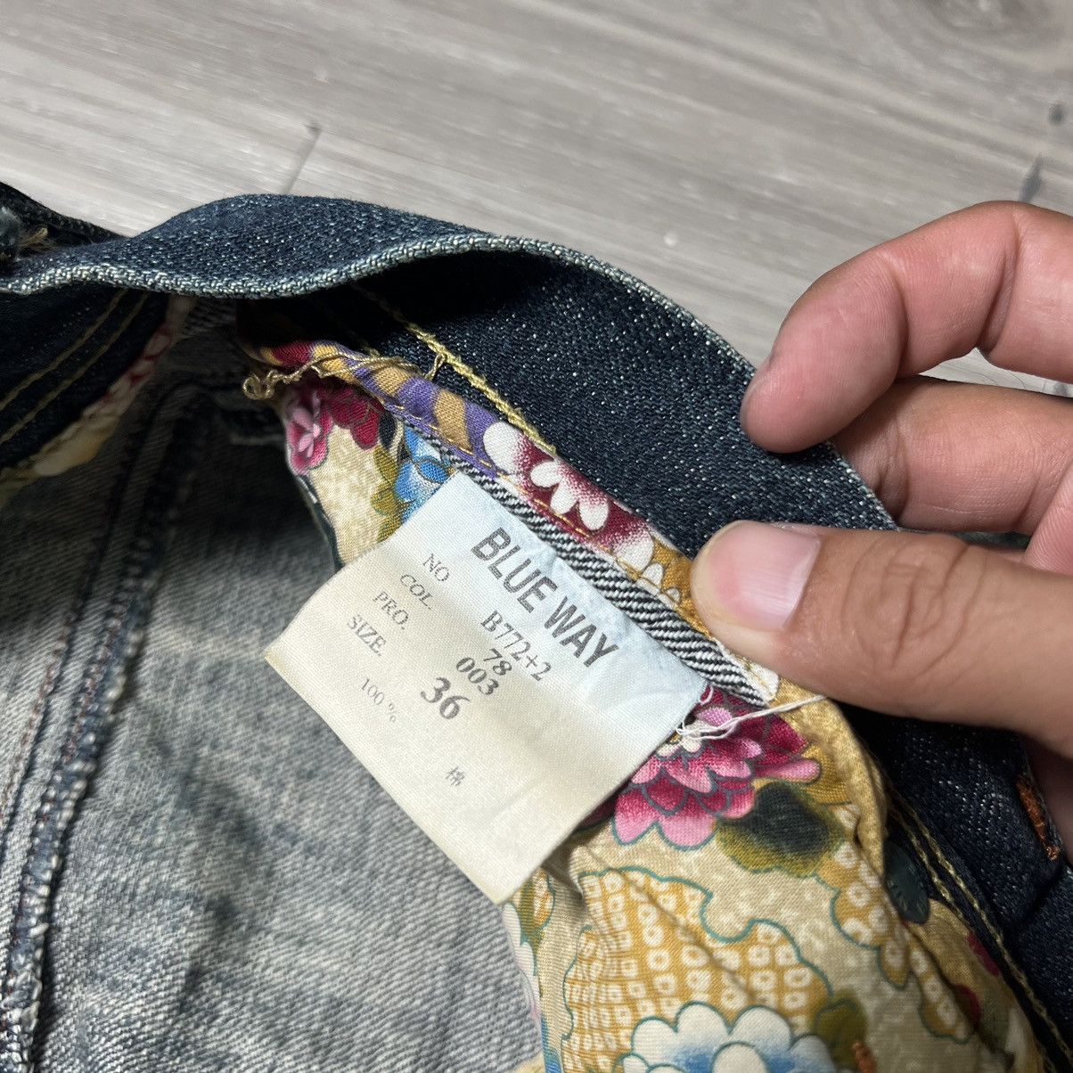 Japanese Brand Vintage Oniarai Nippon Blue Denim Jeans Size US 36 / EU 52 - 8 Thumbnail