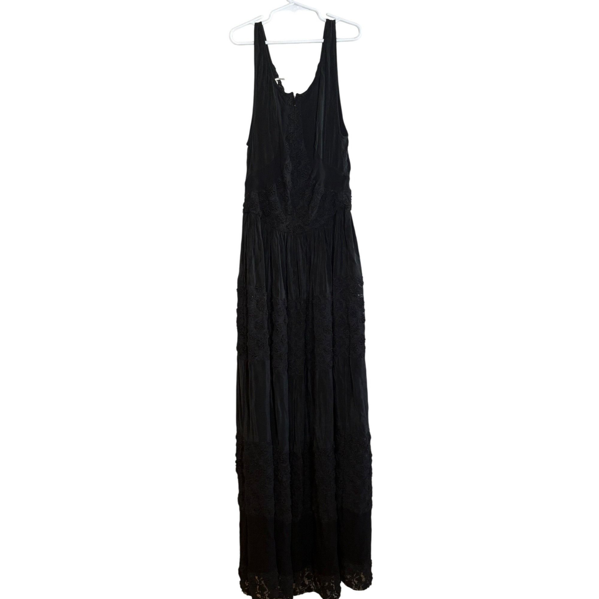 Other Floreat Women’s Lace Maxi Dress Black 4 Boho Chic, Whimsygot Size S / US 4 / IT 40 - 3 Thumbnail
