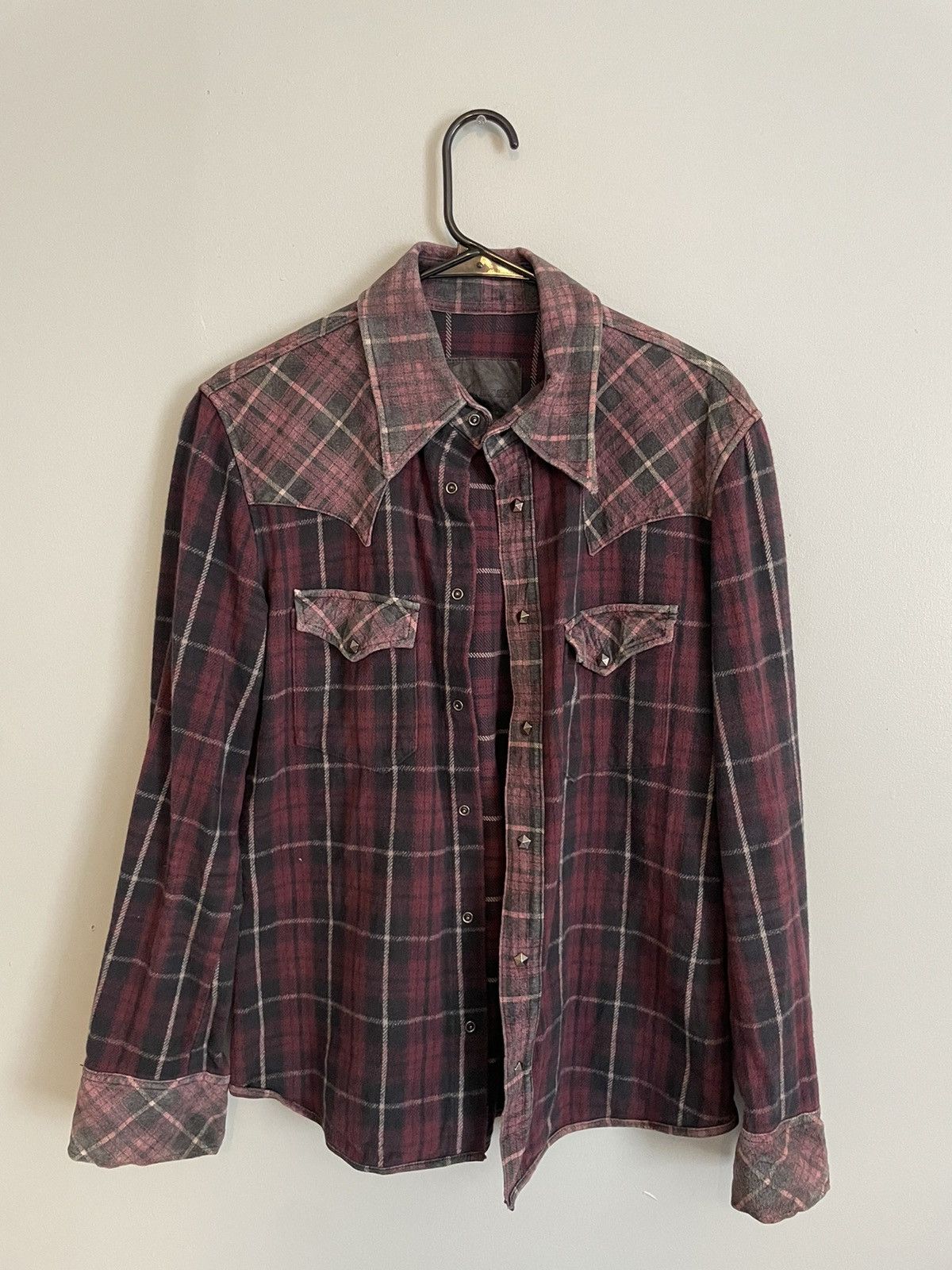 Isamu Katayama Backlash backlash pigskin leather western flannel