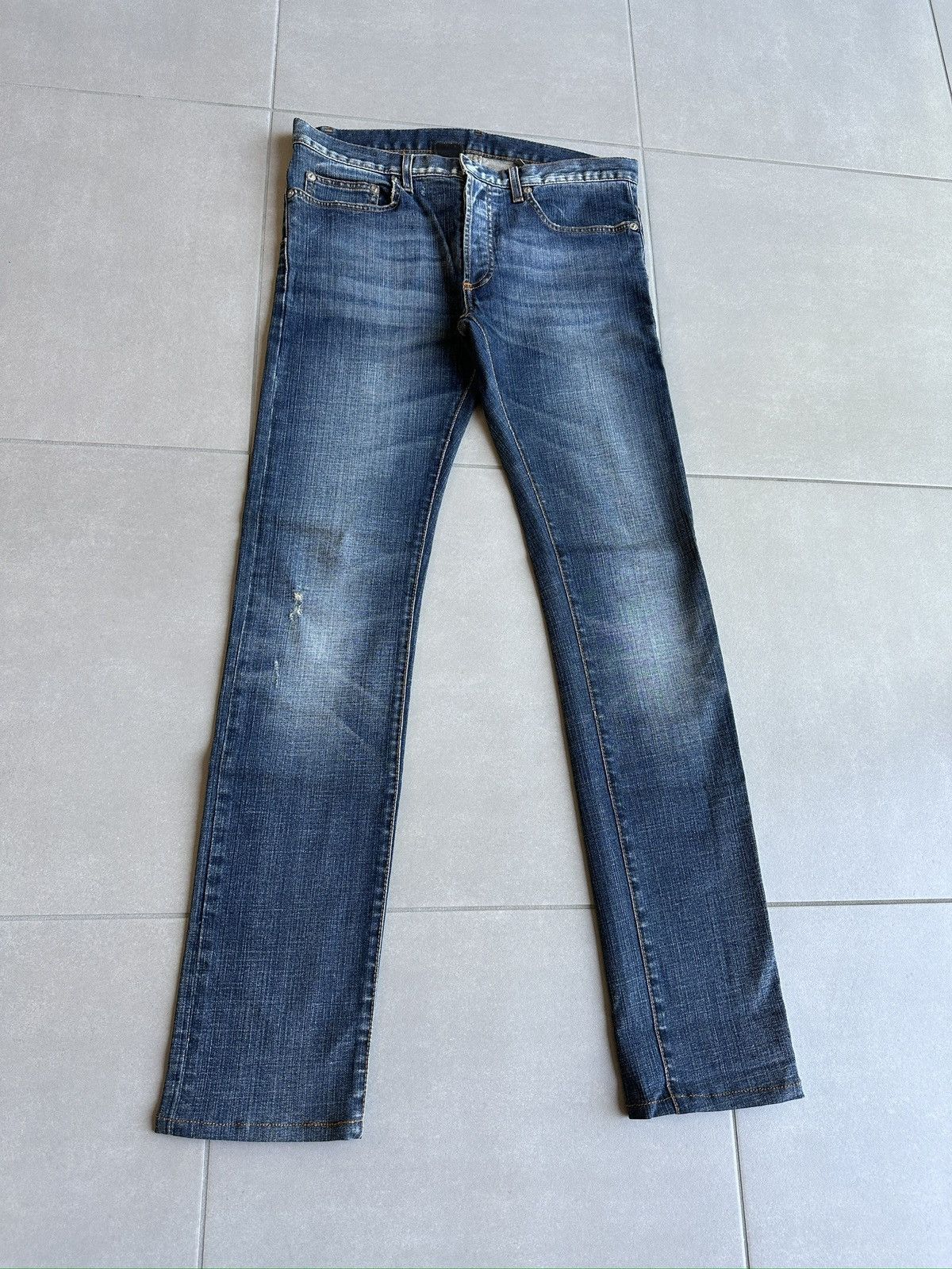 Dior × Hedi Slimane Dior Homme AW07 “Navigate” Jake denim Size US 32 / EU 48 - 4 Thumbnail