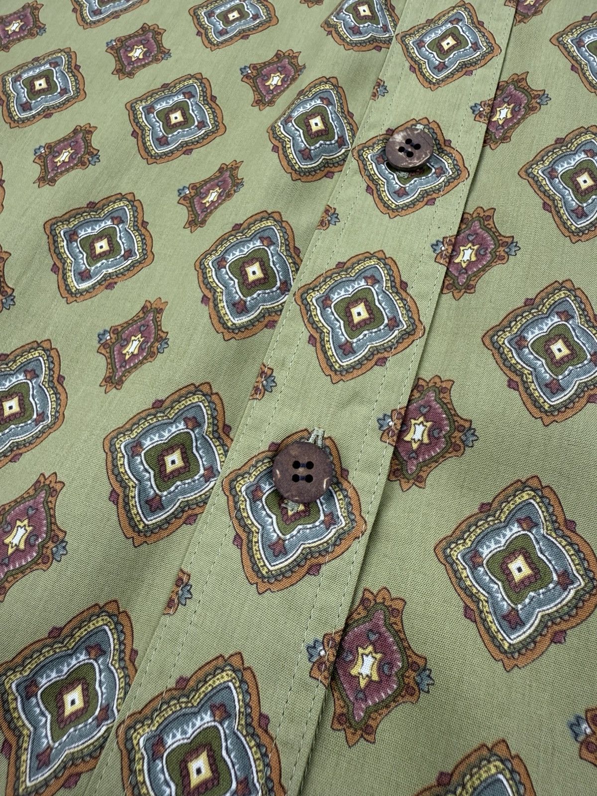 Burberry Vintage Baggy 80s BURBERRYS Classic Pattern Button Ups Size XL / US 12-14 / IT 48-50 - 10 Thumbnail
