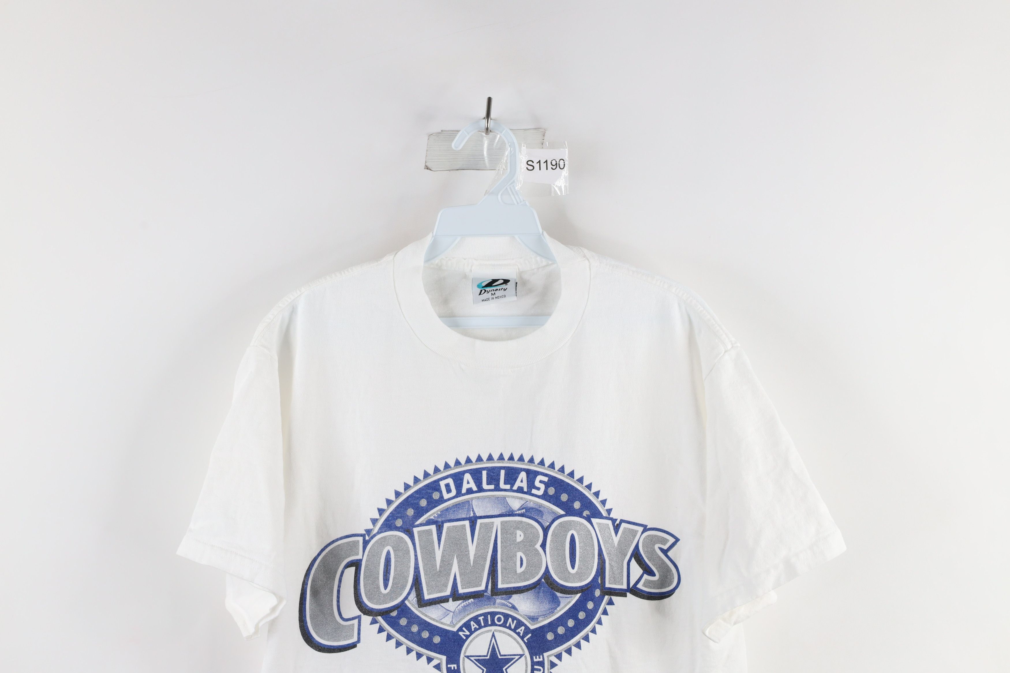 Vintage Vintage 90s Dallas Cowboys Football Short Sleeve T-Shirt Size US M / EU 48-50 / 2 - 2 Thumbnail
