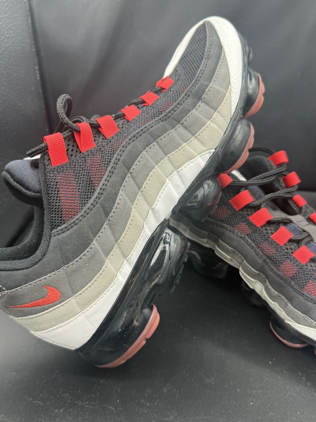 サ(☝︎ ՞ਊ ՞)☝︎ツキカ 　VaporMax '95 HOT RED NIKE AIR VAPORMAX 95 HOT RED