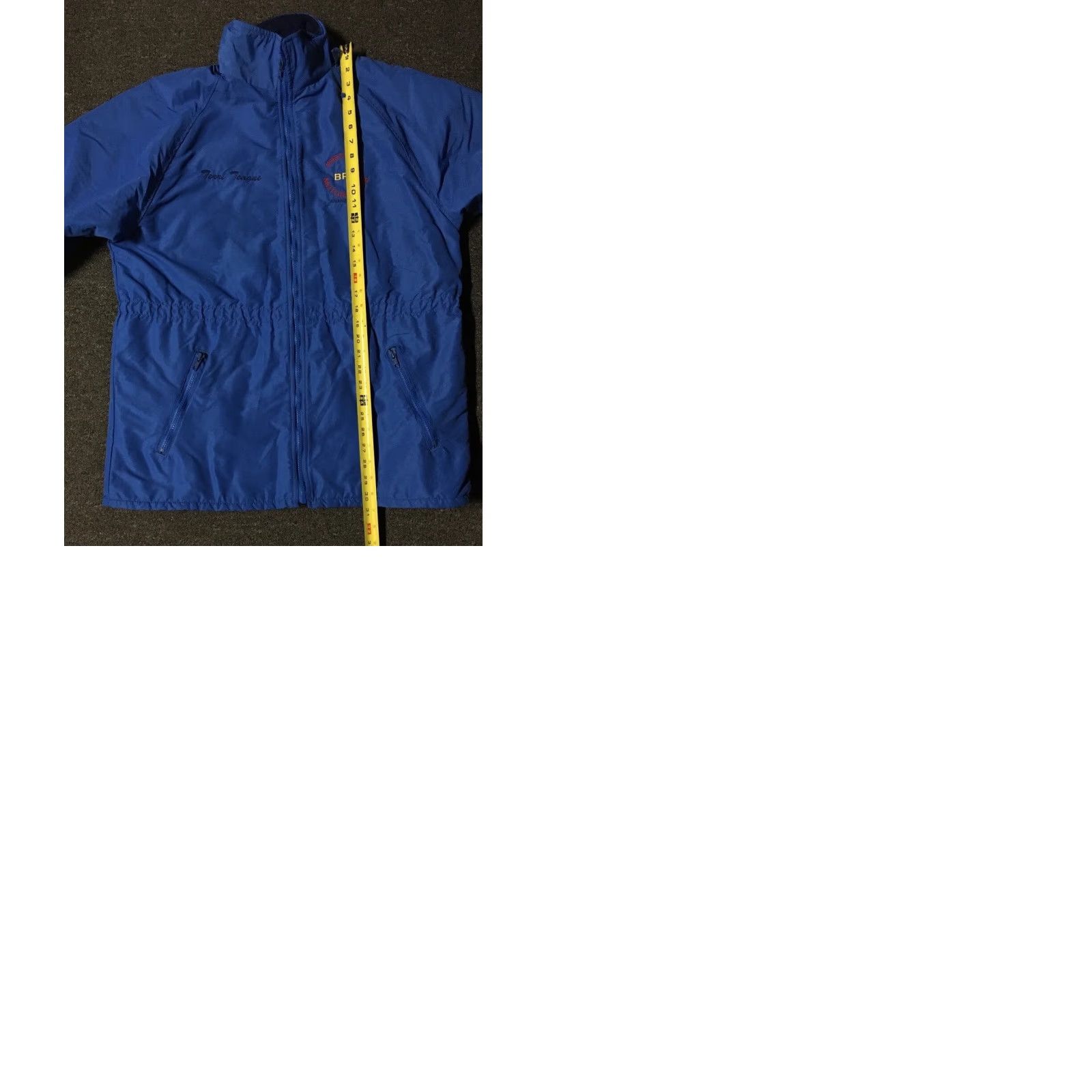 NASCAR VINTAGE Porsche Racing Jacket M USA BRD 80s 70s 90s Grunge NASCAR F1 Anaheim Precision Motorwerks / BRD Driver Hoodie Parka Blue Mens Size US M / EU 48-50 / 2 - 10 Thumbnail