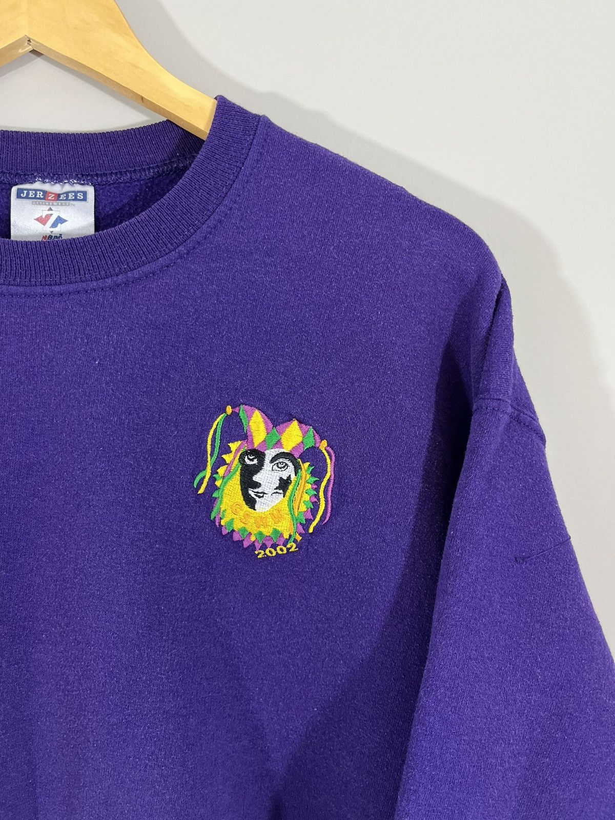 Vintage Blank Jester Faded Purple Y2K Vintage Crewneck Size US L / EU 52-54 / 3 - 4 Thumbnail