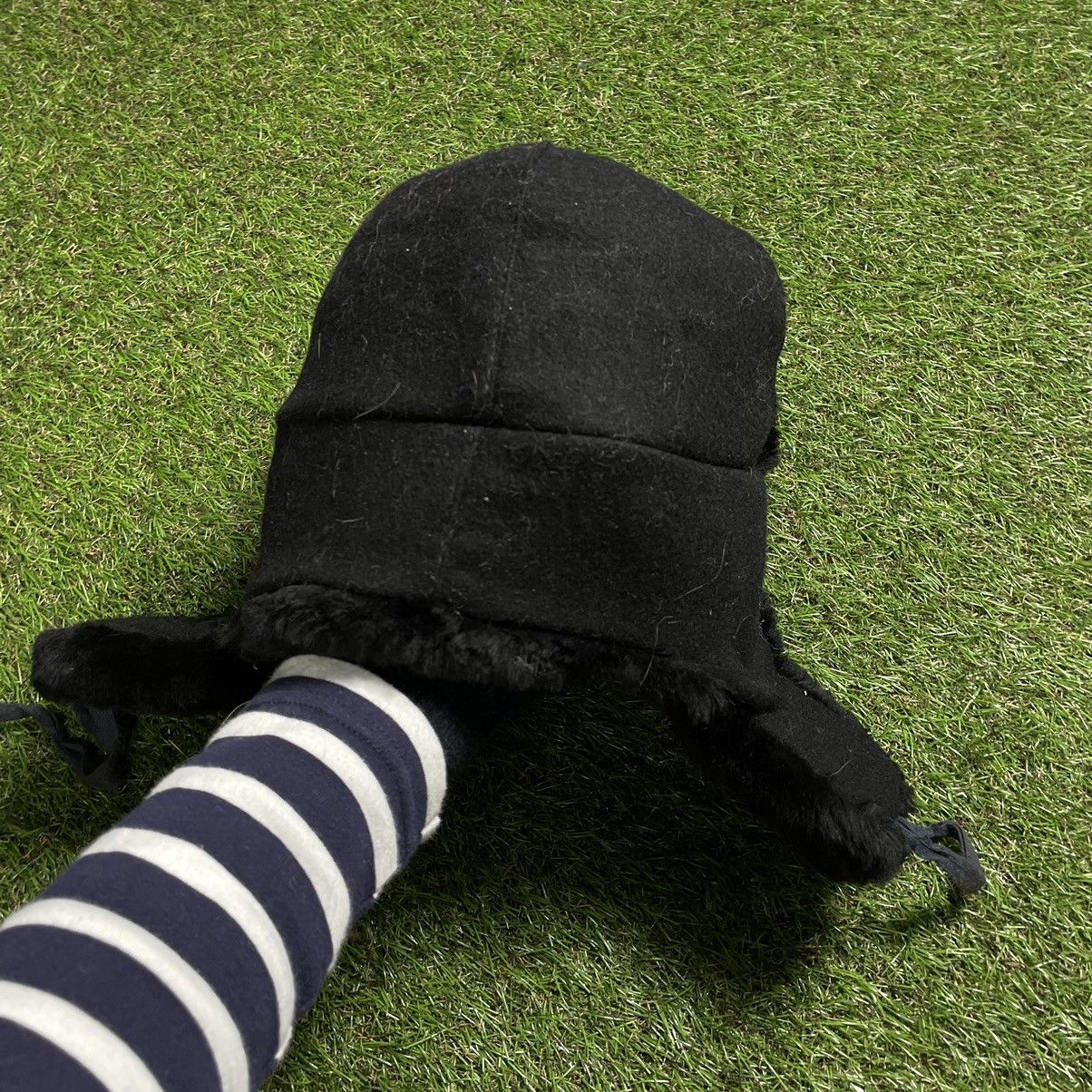 Vintage Vintage Y2K Black Furry Beanie Skeleton Hand Alt Grunge OS Size ONE SIZE - 3 Thumbnail