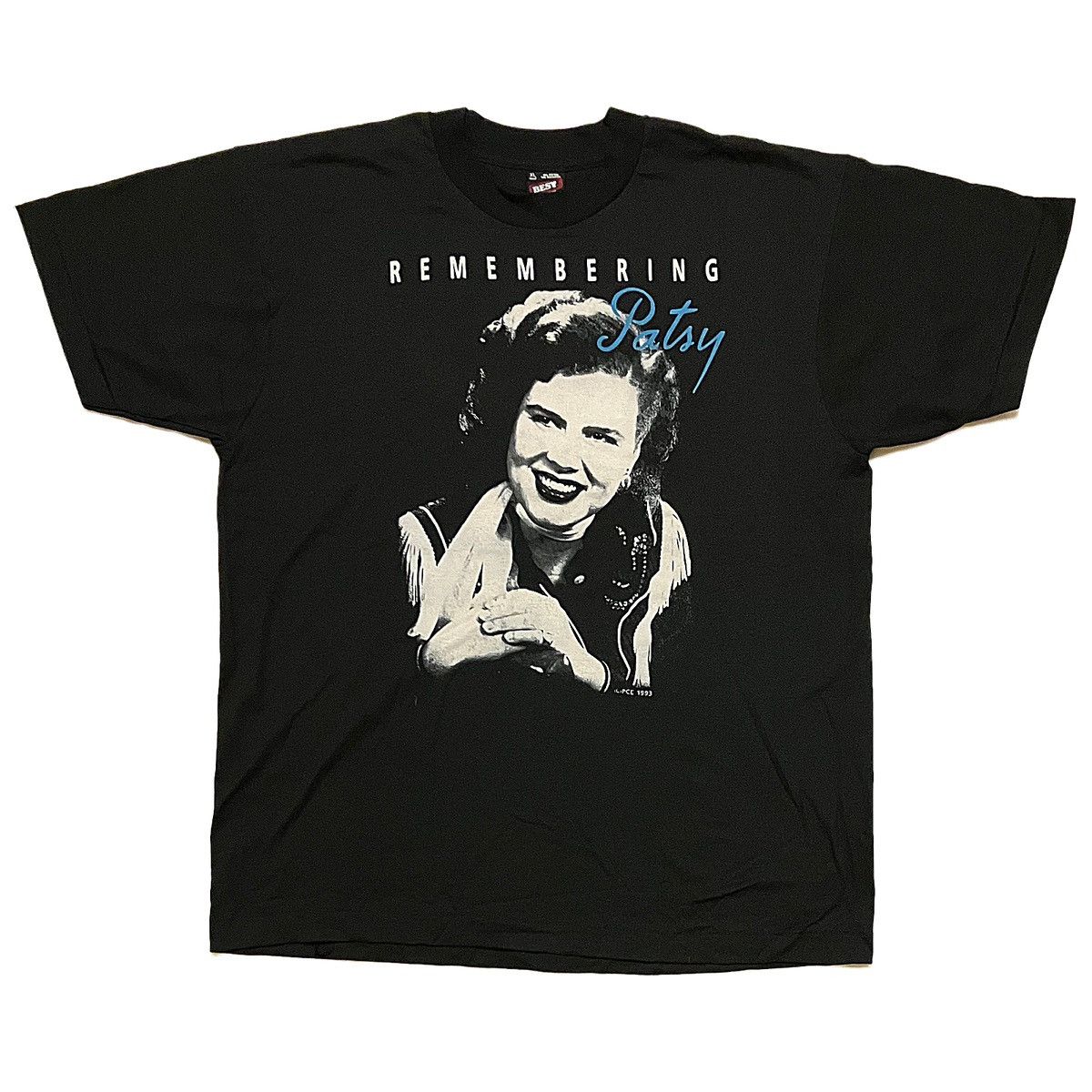 Vintage Vintage Patsy Cline T-Shirt Size US XL / EU 56 / 4 - 1 Thumbnail
