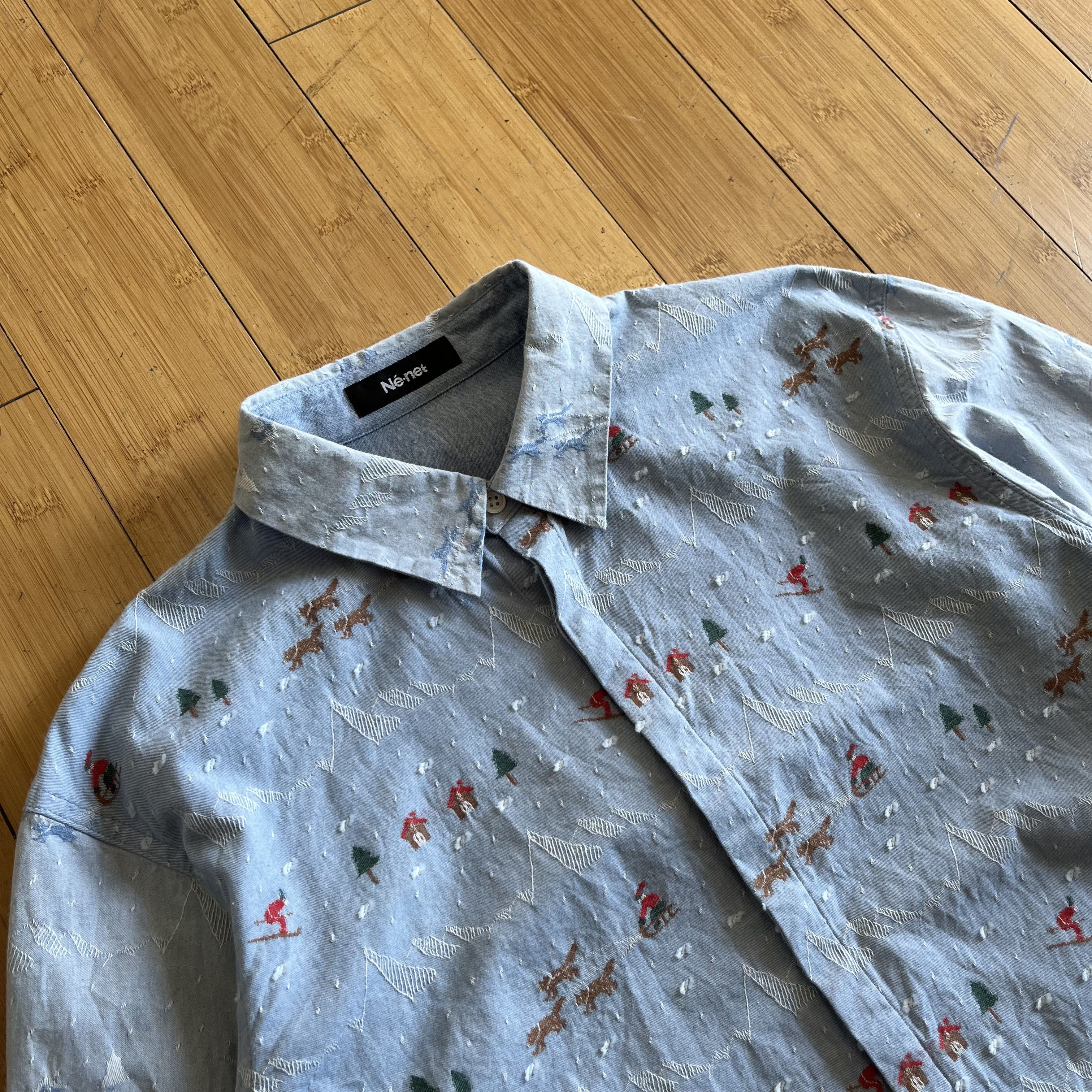 Ne-Net NeNet Christmas Shirt Size US L / EU 52-54 / 3 - 2 Thumbnail