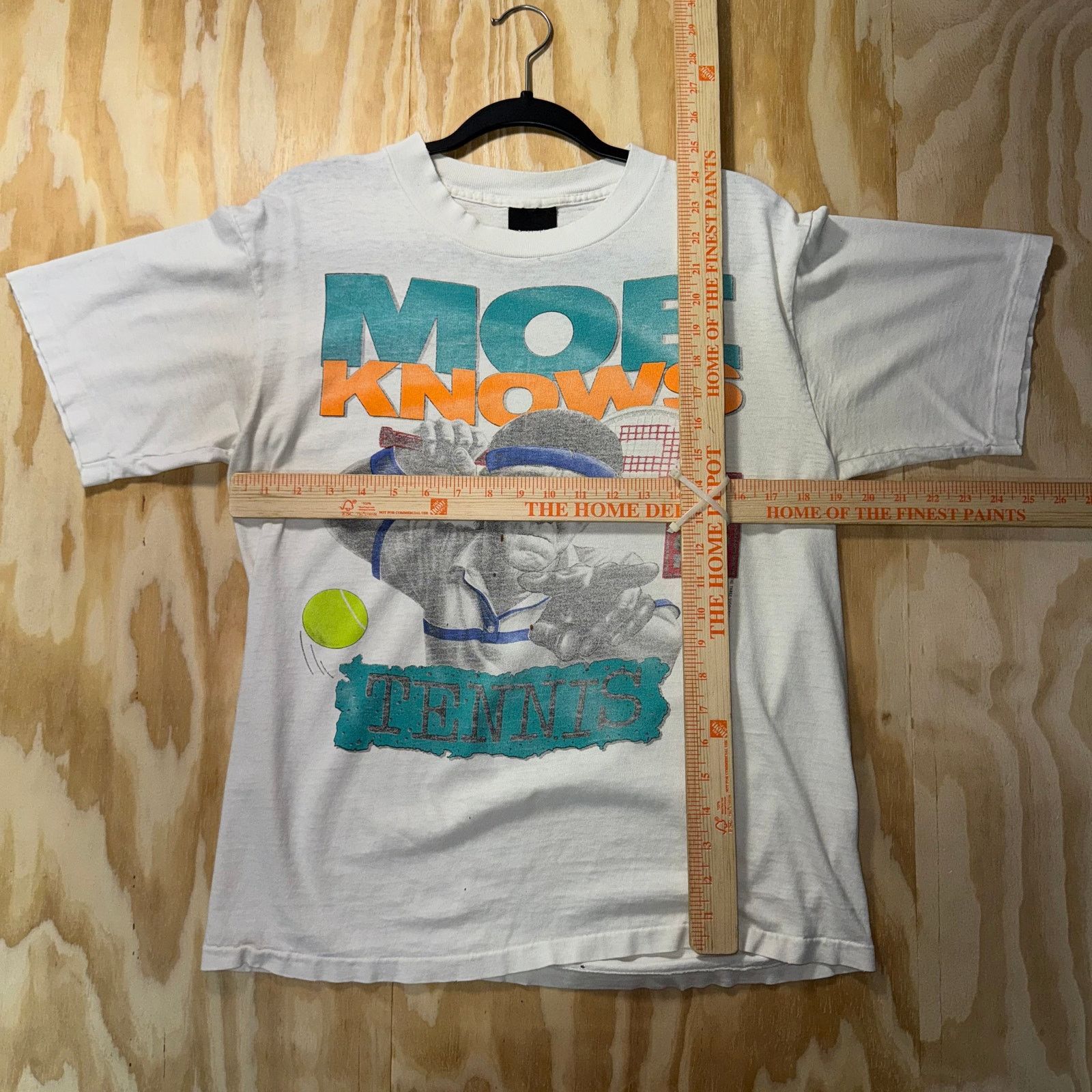 Changes Vintage Y2K Mo Knows tennis parody 3 stooges 1990s t-shirt Size US M / EU 48-50 / 2 - 4 Thumbnail