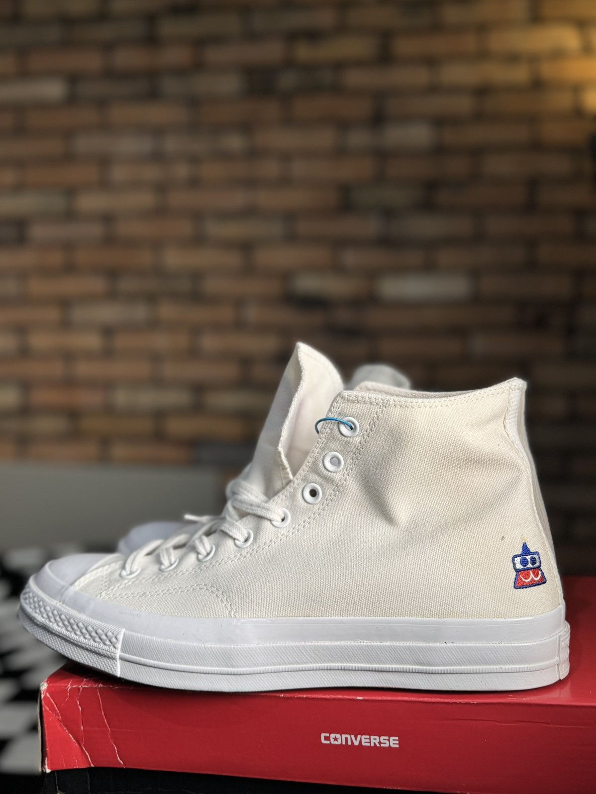 Colette CONVERSE X COLETTE PARIS CHUCK TAYLOR EDITION CLUB 75 Size US 11 / EU 44 - 3 Thumbnail