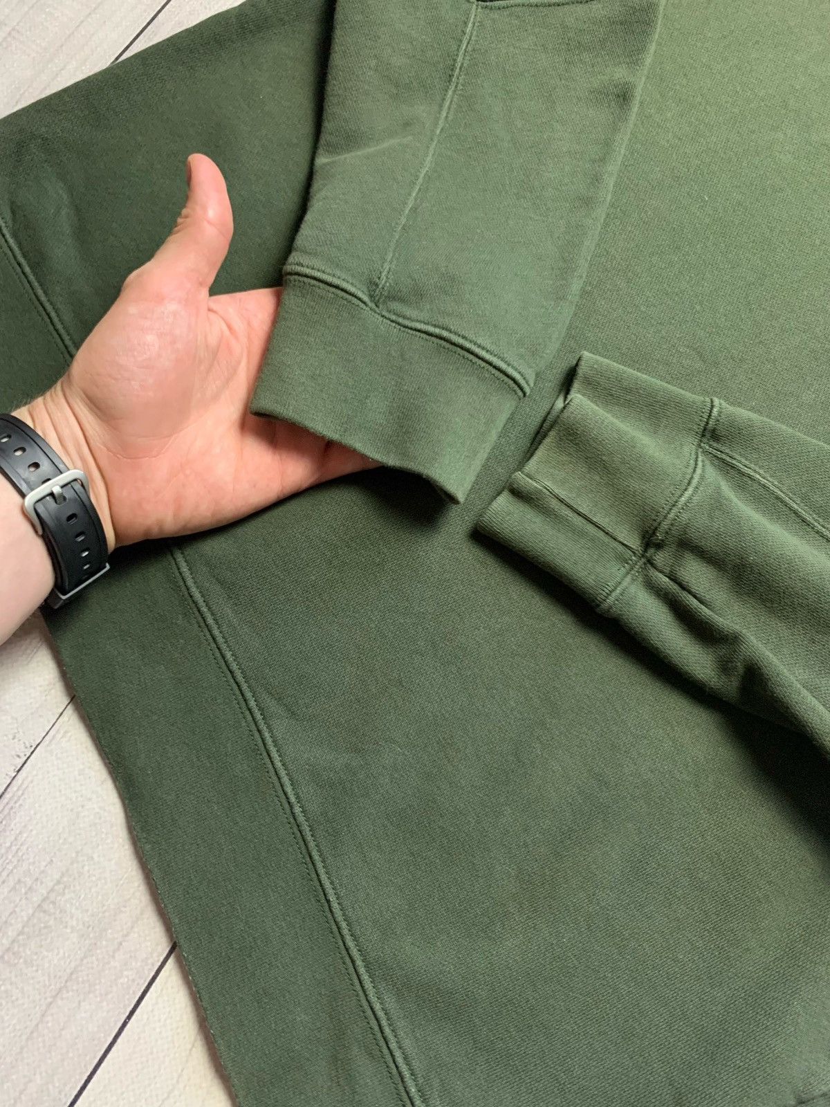 Massimo Osti Ma.strum green sweatshirt casuals Size L Size US L / EU 52-54 / 3 - 4 Thumbnail