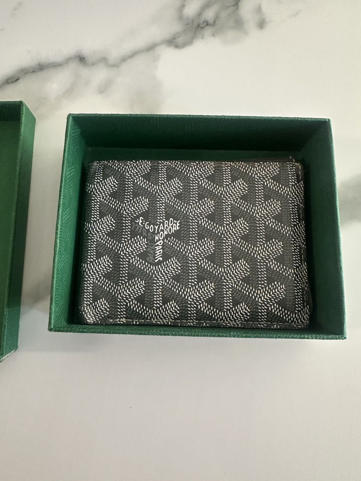 Goyard Goyard Victoire Wallet Grey Size ONE SIZE - 2 Thumbnail