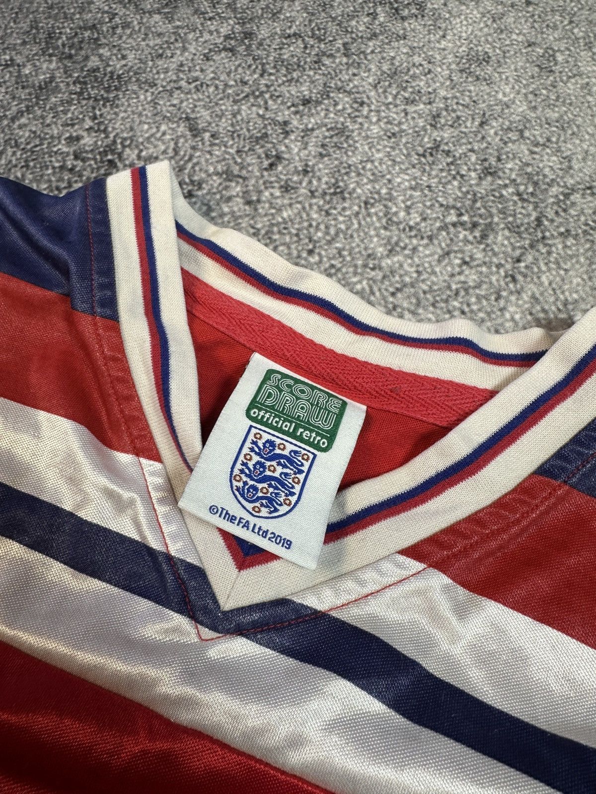 Vintage Vintage England Soccer Jersey Blokecore Style Rare Casual S Size US S / EU 44-46 / 1 - 3 Thumbnail