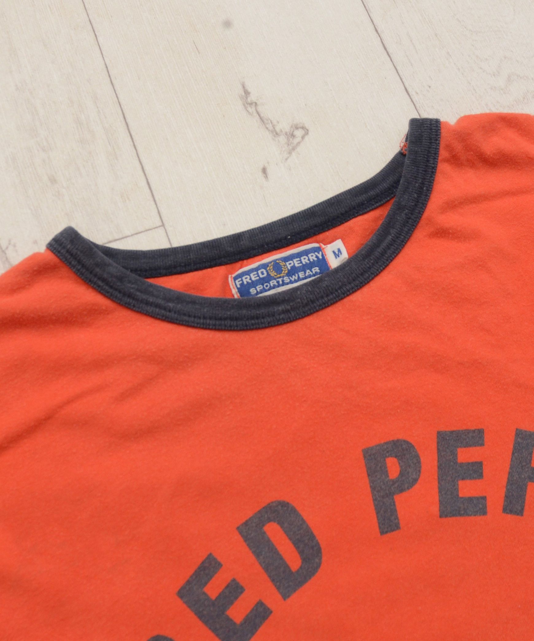 Fred Perry Vintage Fred Perry Big Logo T-Shirt Tee Short Sleeve Size US M / EU 48-50 / 2 - 4 Thumbnail