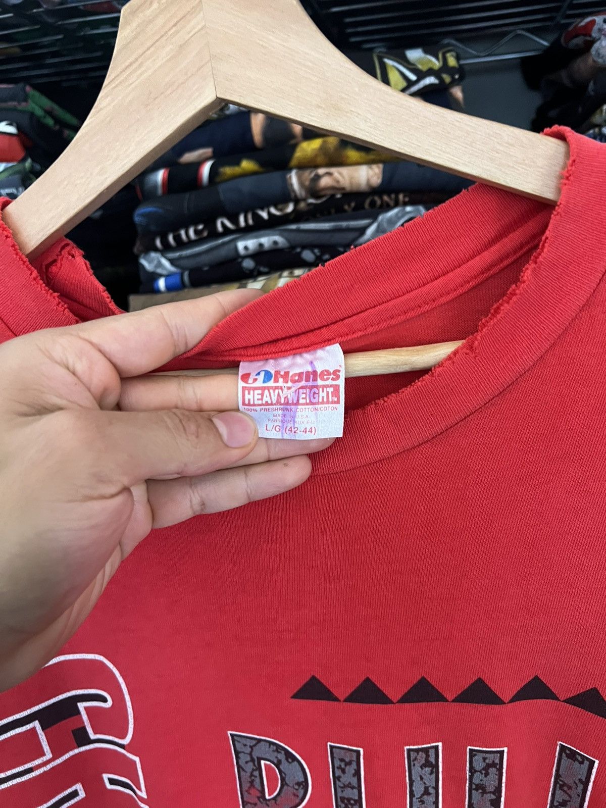 NBA 80s Chicago Bulls Tee Single Stitch Size US L / EU 52-54 / 3 - 5 Thumbnail
