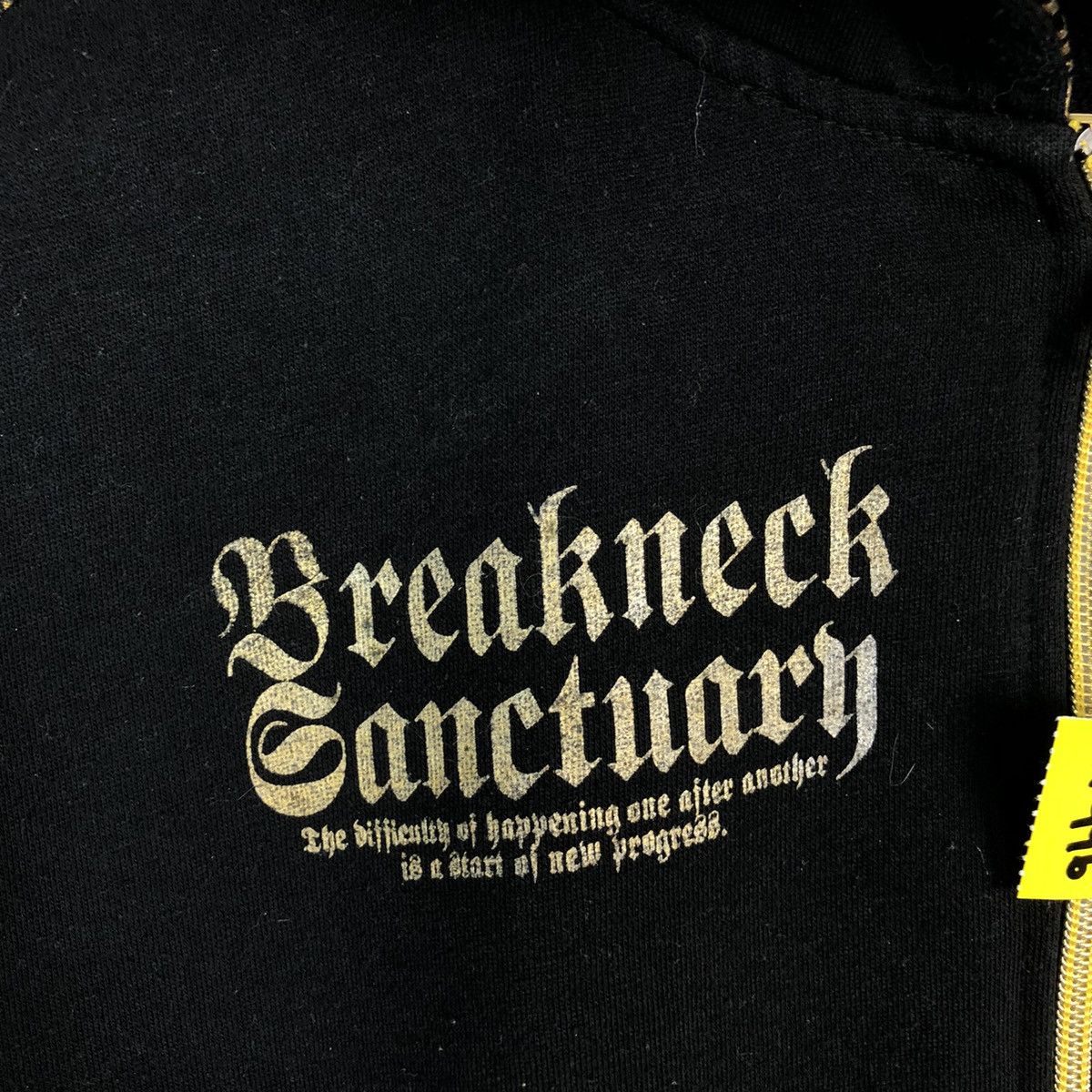 Vintage DL Diaster Breakneck Sanctuary Skull Hoodie sweater #A496 Size US M / EU 48-50 / 2 - 10 Thumbnail