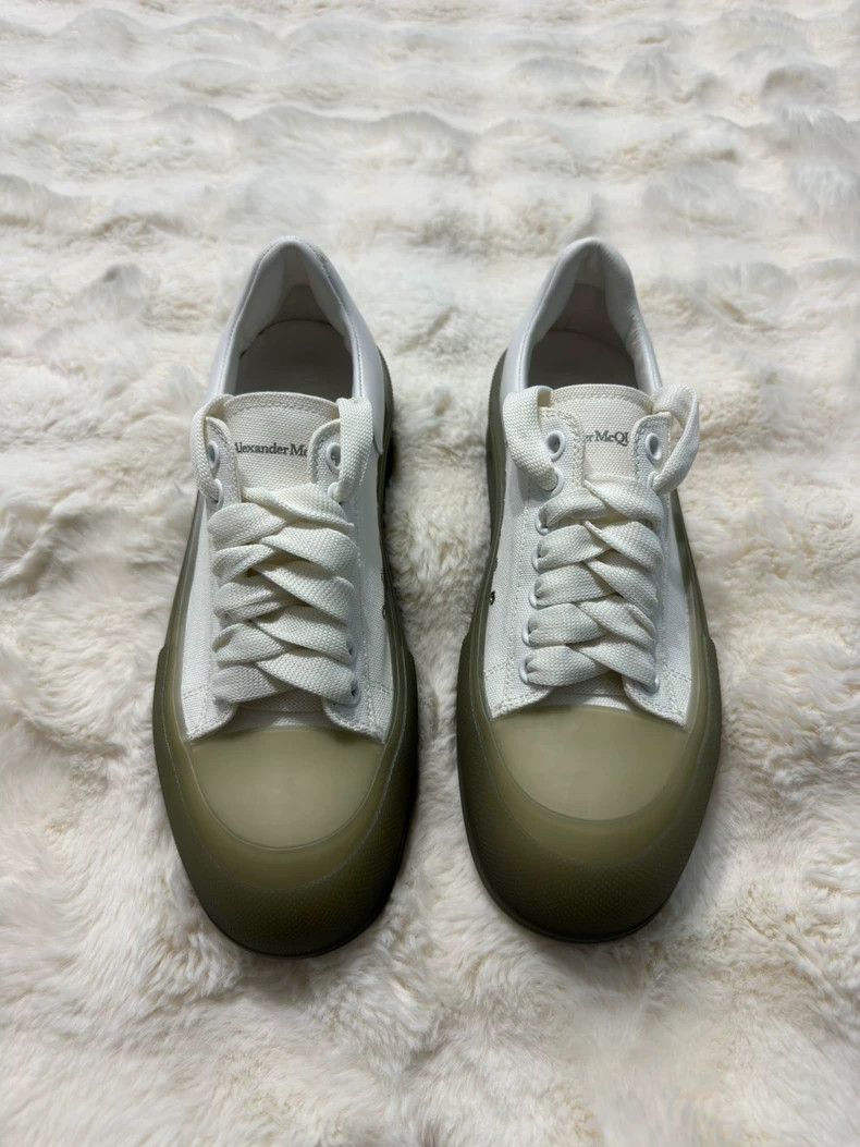Alexander McQueen Alexander Mcqueen Little White Shoes Size US 7 / EU 40 - 2 Thumbnail