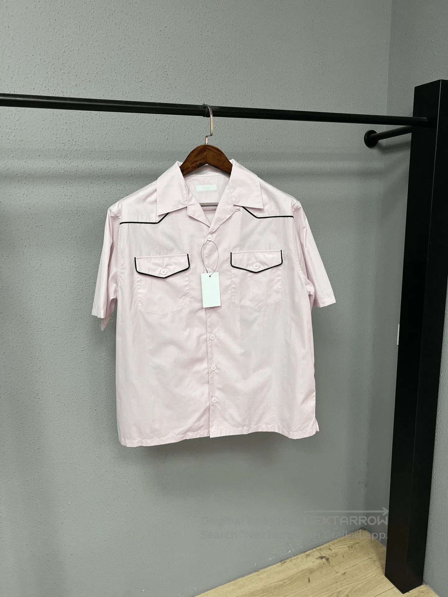 Prada Prada Pink Pocket Shirt. Size L / US 10 / IT 46 - 1 Thumbnail