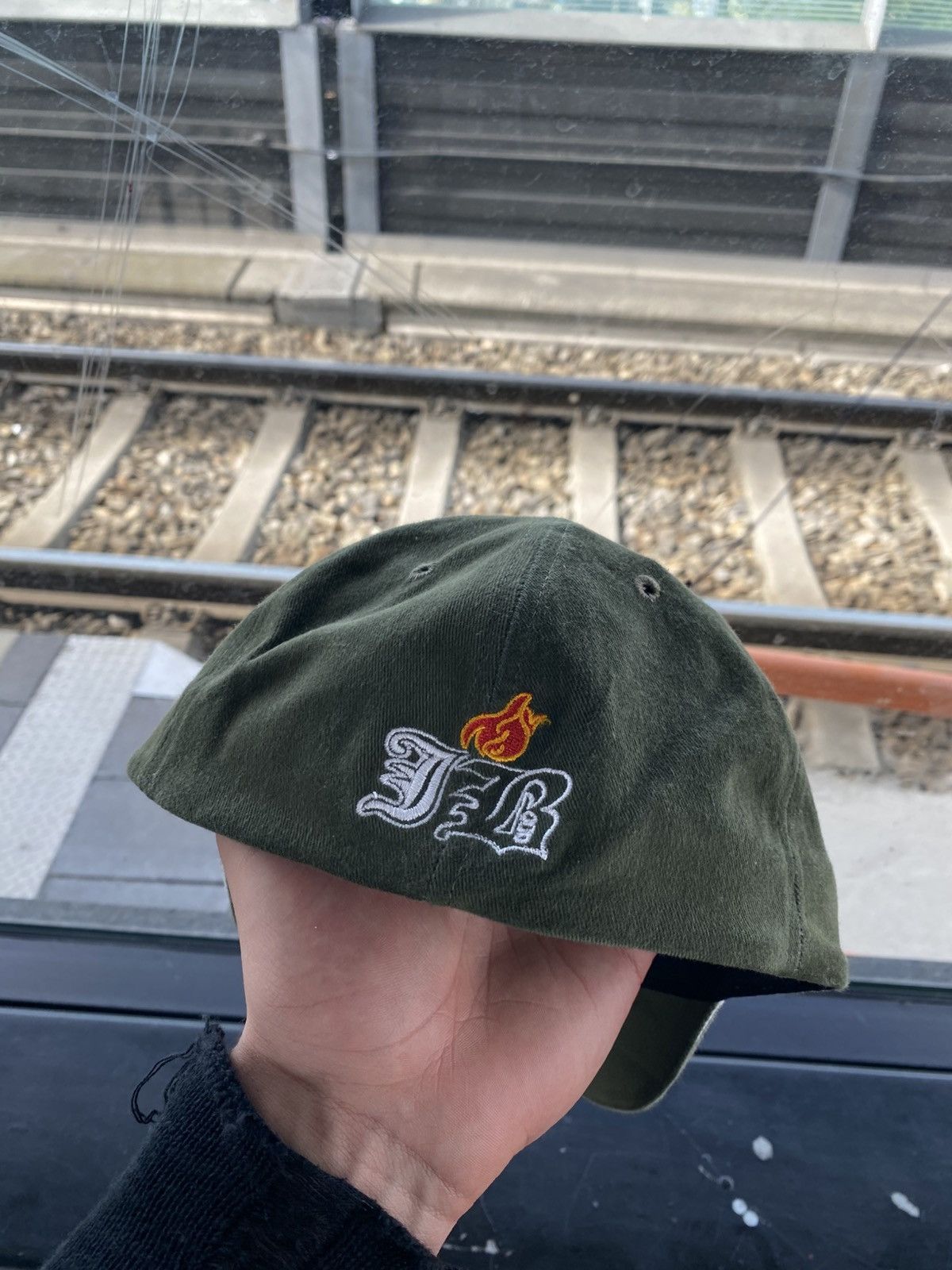 Designer × Vintage Vintage Johnny Blaze Y2K Skate Embroidered Logo Cap Size ONE SIZE - 4 Thumbnail