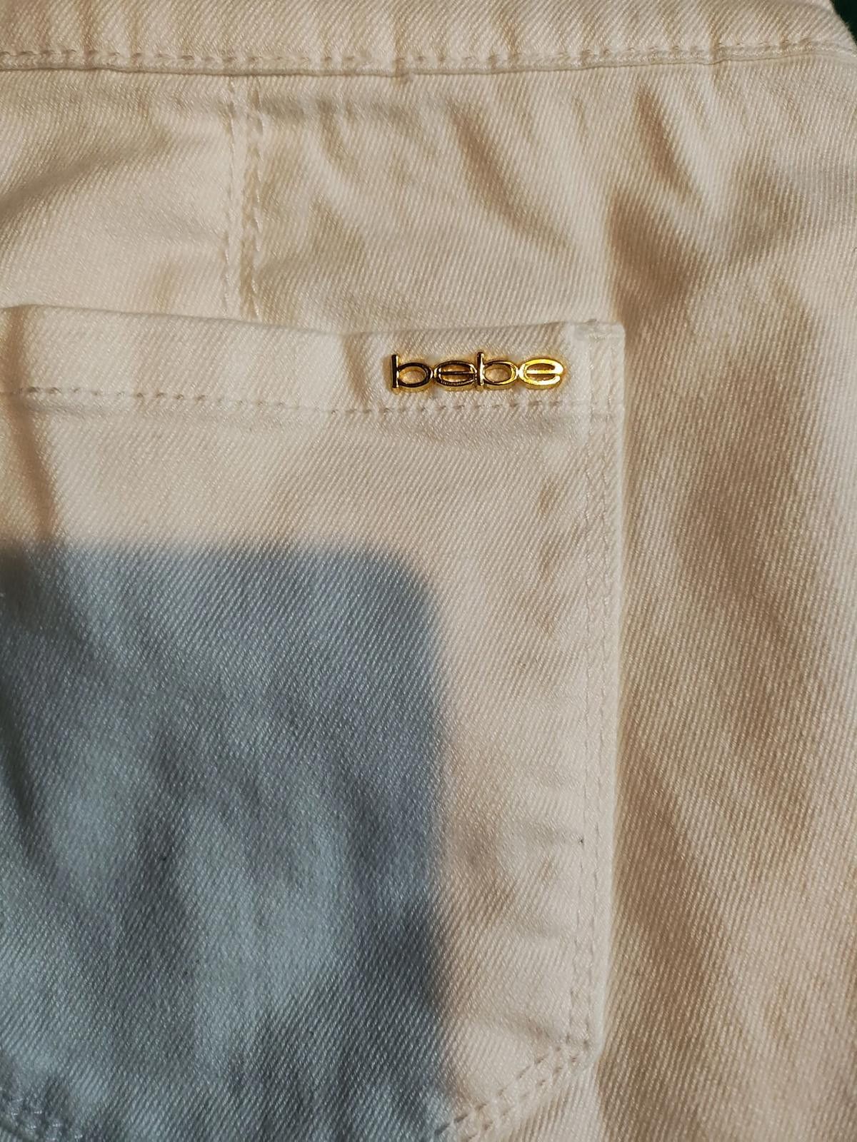 United Colors Of Benetton Bebe Women's Casual White Pants Size 28" / US 6 / IT 42 - 4 Thumbnail