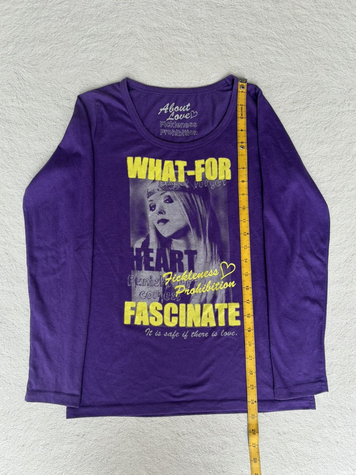 Hysteric Glamour Y2k about love hysteric style longsleeve Size L / US 10 / IT 46 - 9 Thumbnail