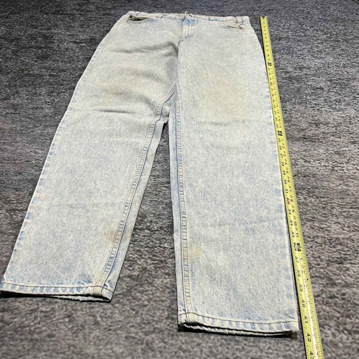 Levi's Vintage 90s Levi's Orange Tab Jeans Faded Light Blue Denim Size US 32 / EU 48 - 11 Thumbnail
