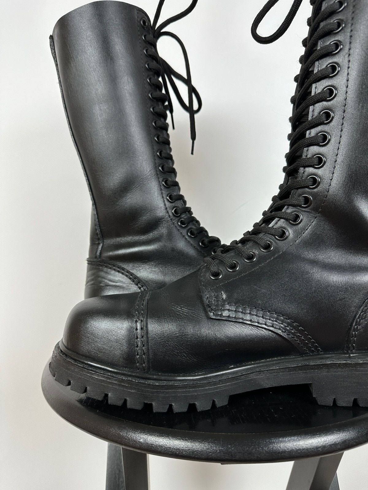 Vintage Vintage Undercover High Leather Steel Toe England Boots Size US 7.5 / EU 40-41 - 19 Thumbnail