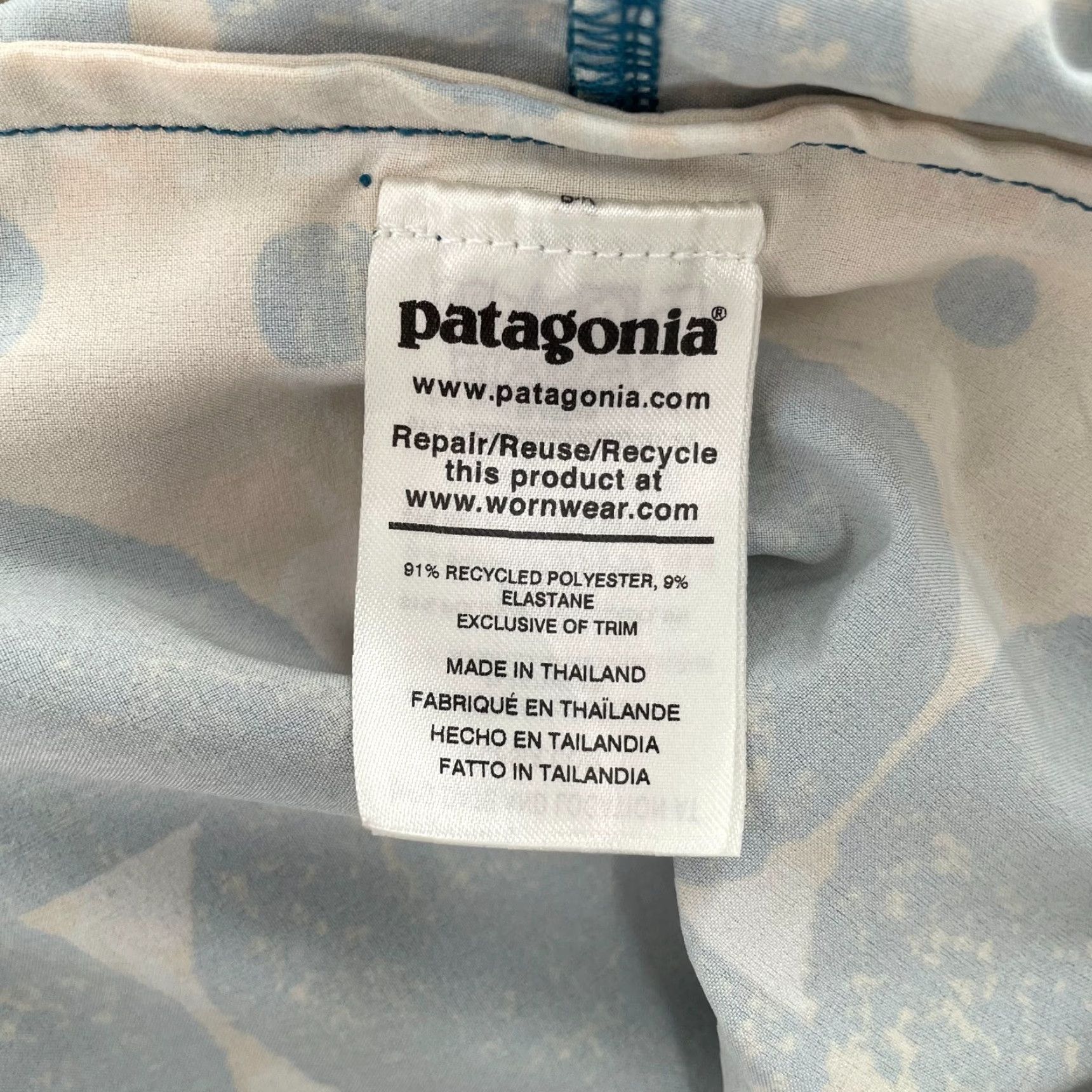 Patagonia Patagonia Shorts Adult 34 Swim Trunks Lightweight Board Outdoors Logo Mens Size US 34 / EU 50 - 6 Thumbnail