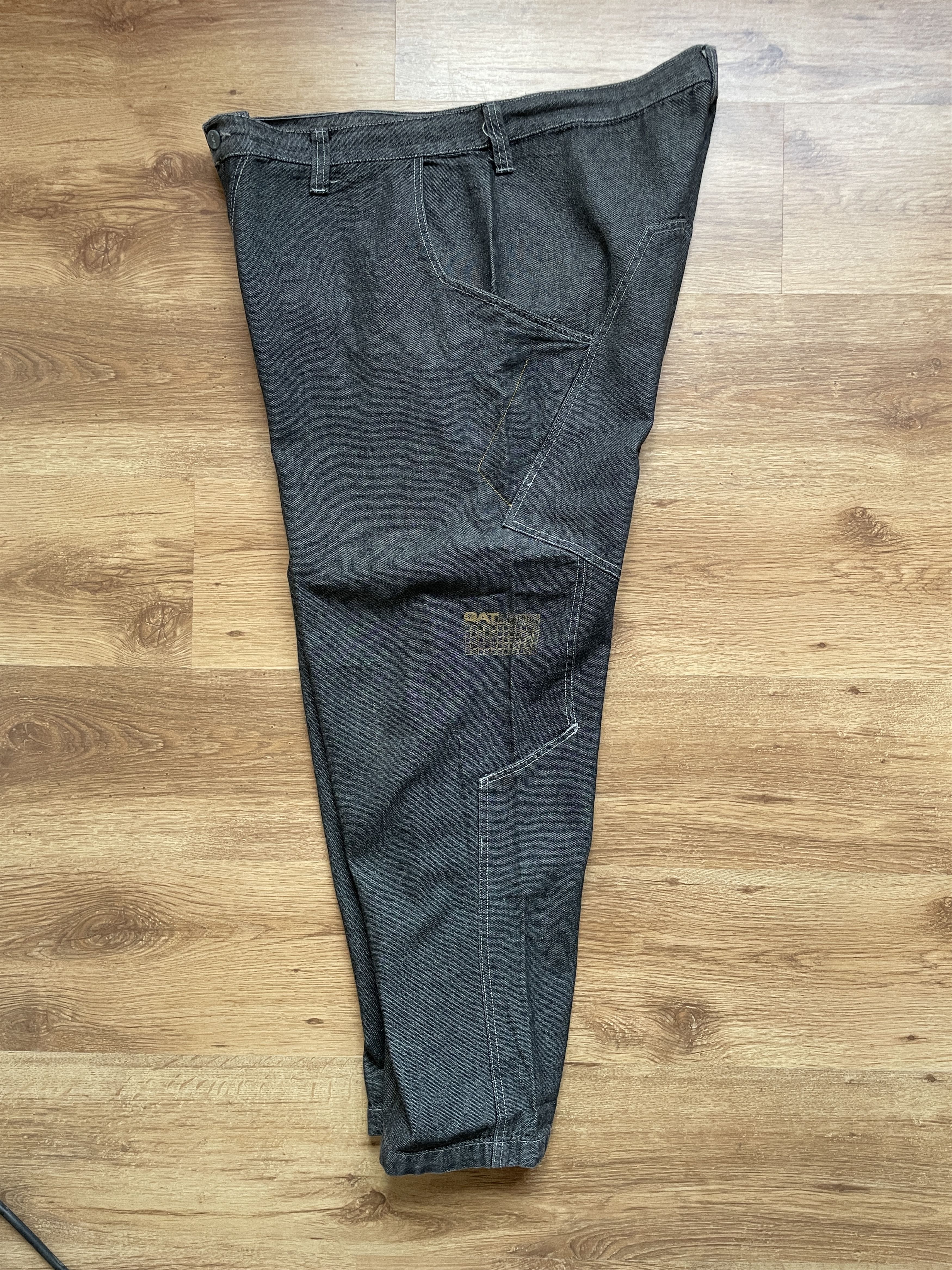 Other Gat Jeans Vintage 90's Made in USA Wide Leg Baggy Denim Size US 38 / EU 54 - 6 Thumbnail